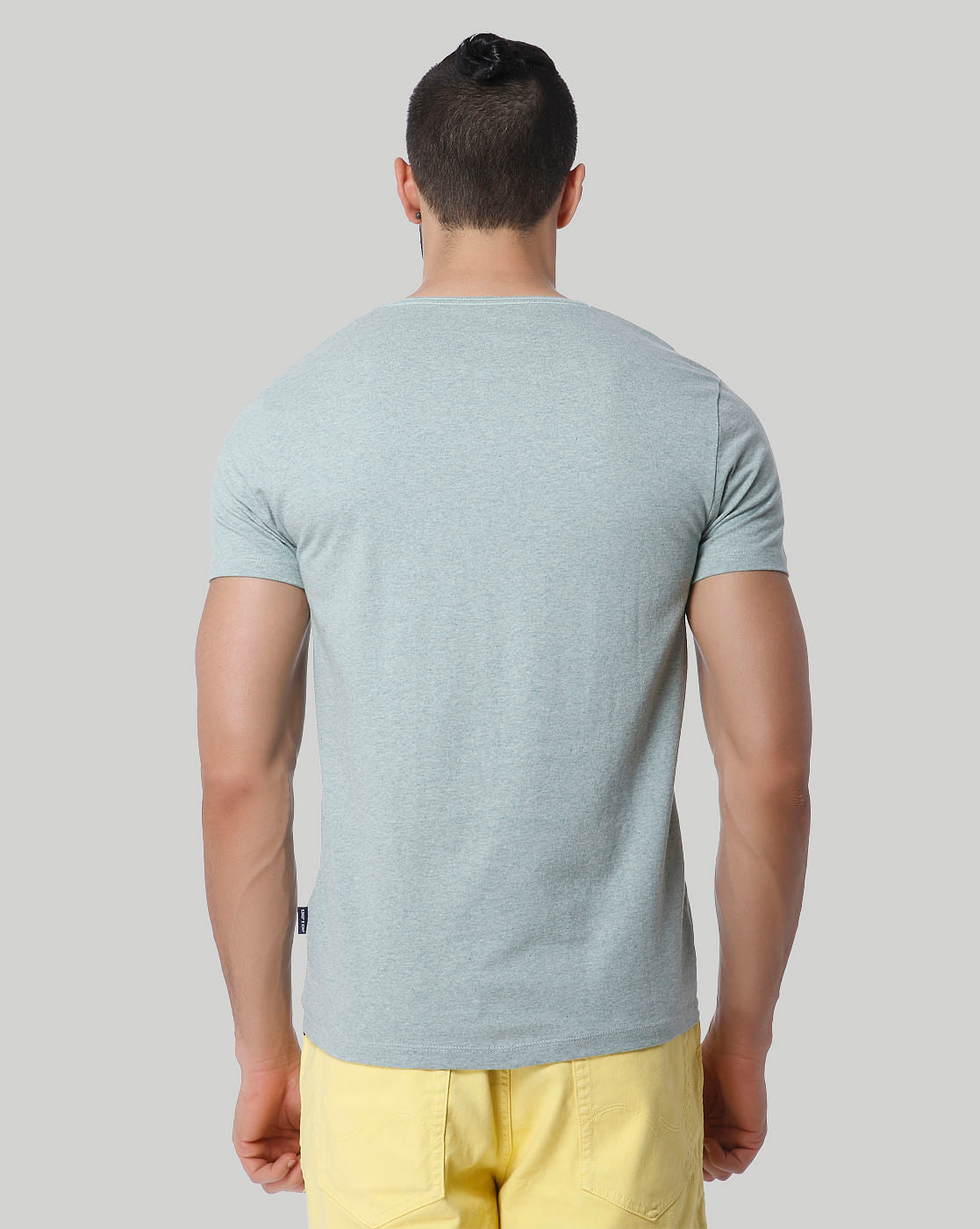 Green Crew Neck T-shirt