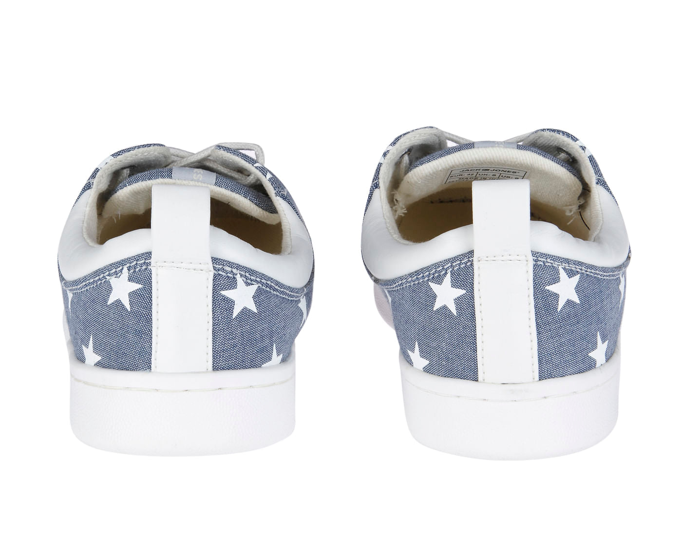 Blue Star Print Sneakers