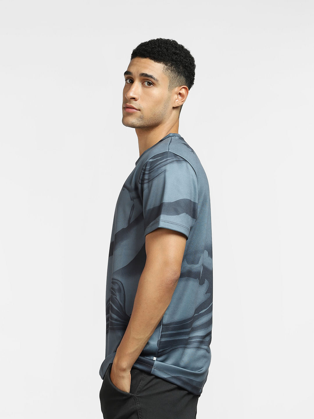 Black Crew Neck T-shirt