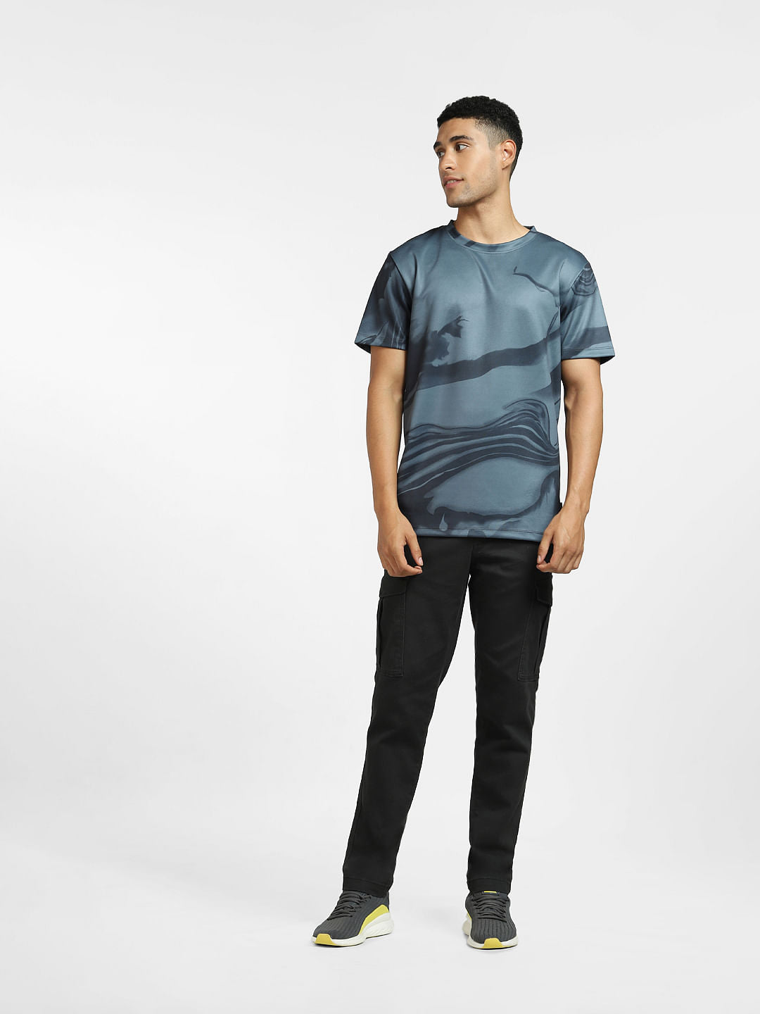 Black Crew Neck T-shirt