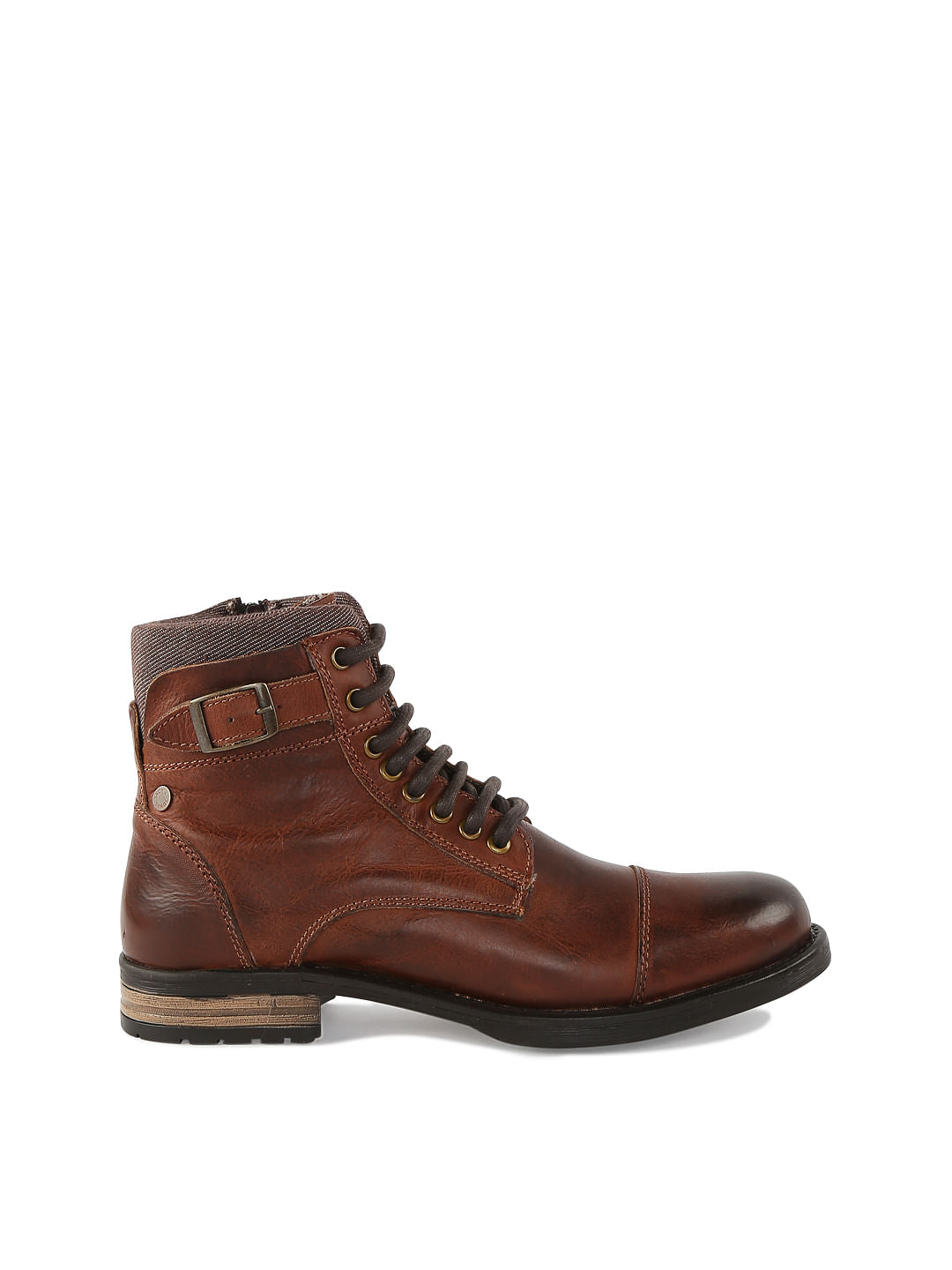 Brown Leather Boots - 6