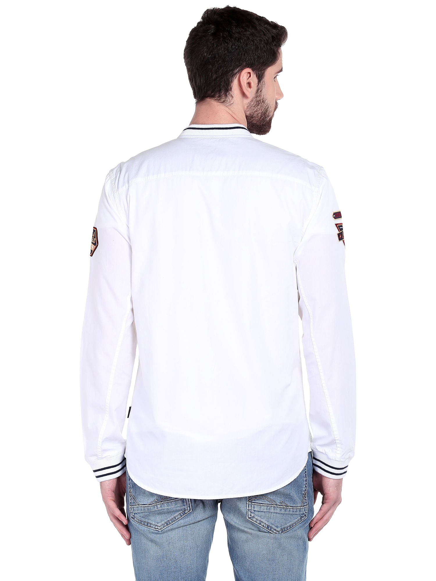 Cleveland Cavaliers White Slim Fit Crew Neck Nba Shirt
