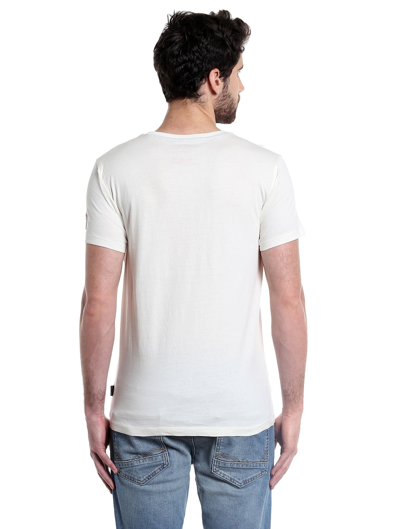 Nba Logo Grey Crew Neck T-Shirt