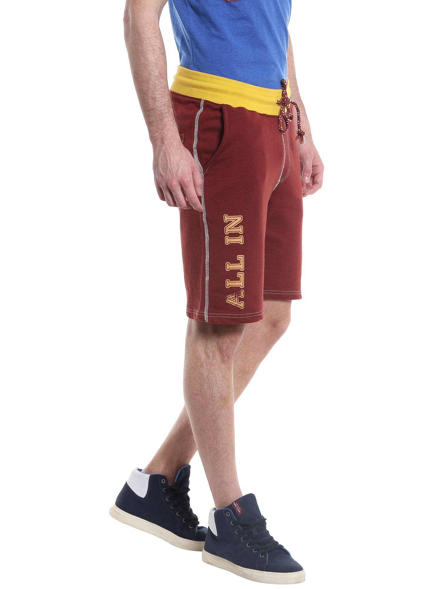 Cleveland Cavaliers Red Printed Nba Shorts