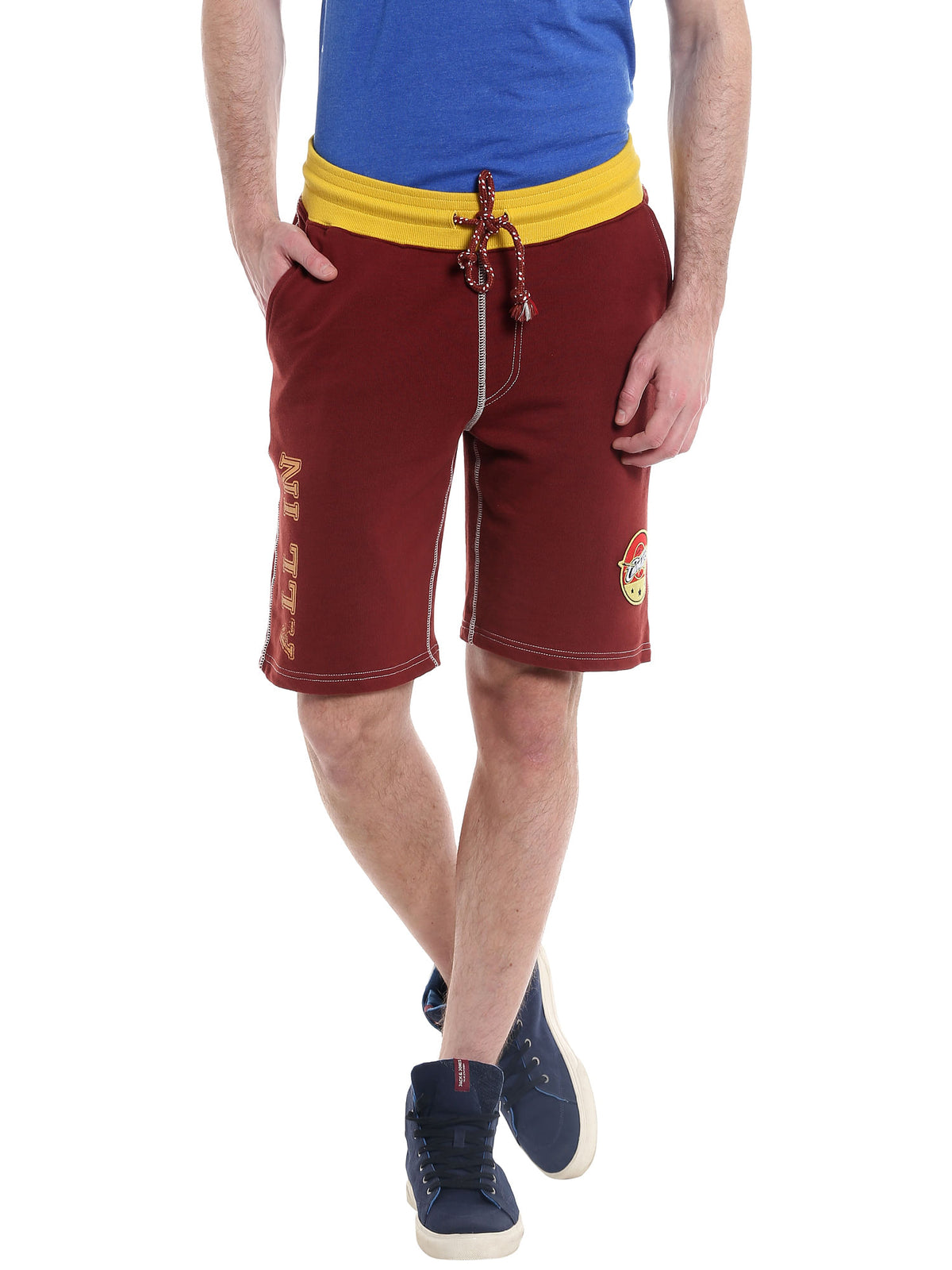 Cleveland Cavaliers Red Printed Nba Shorts - S