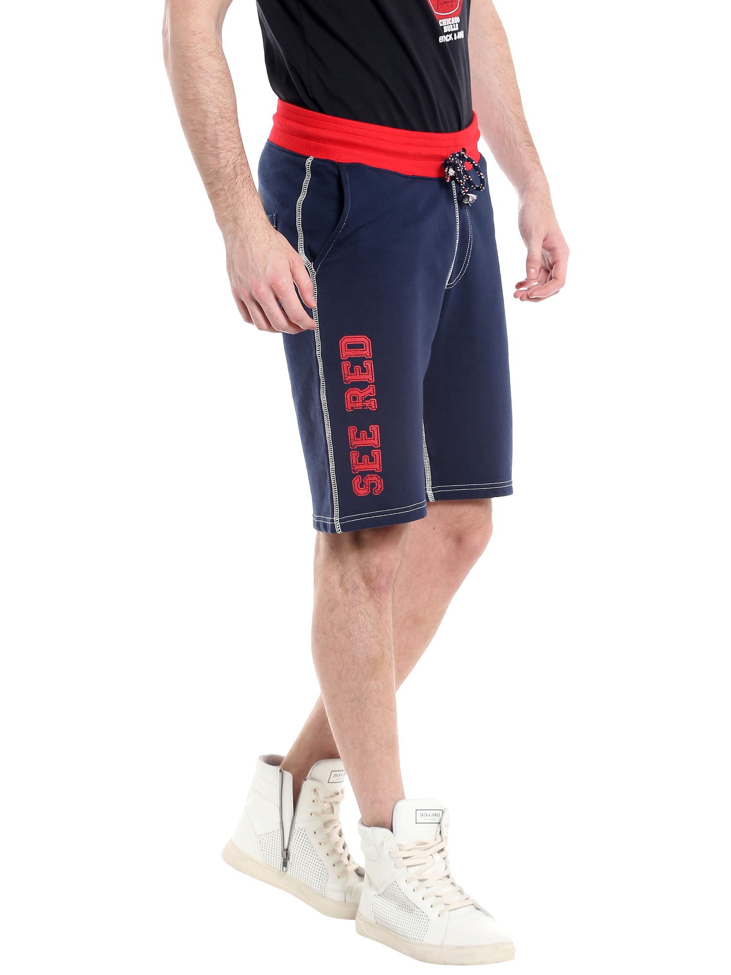 Chicago Bulls Navy Blue Nba Shorts