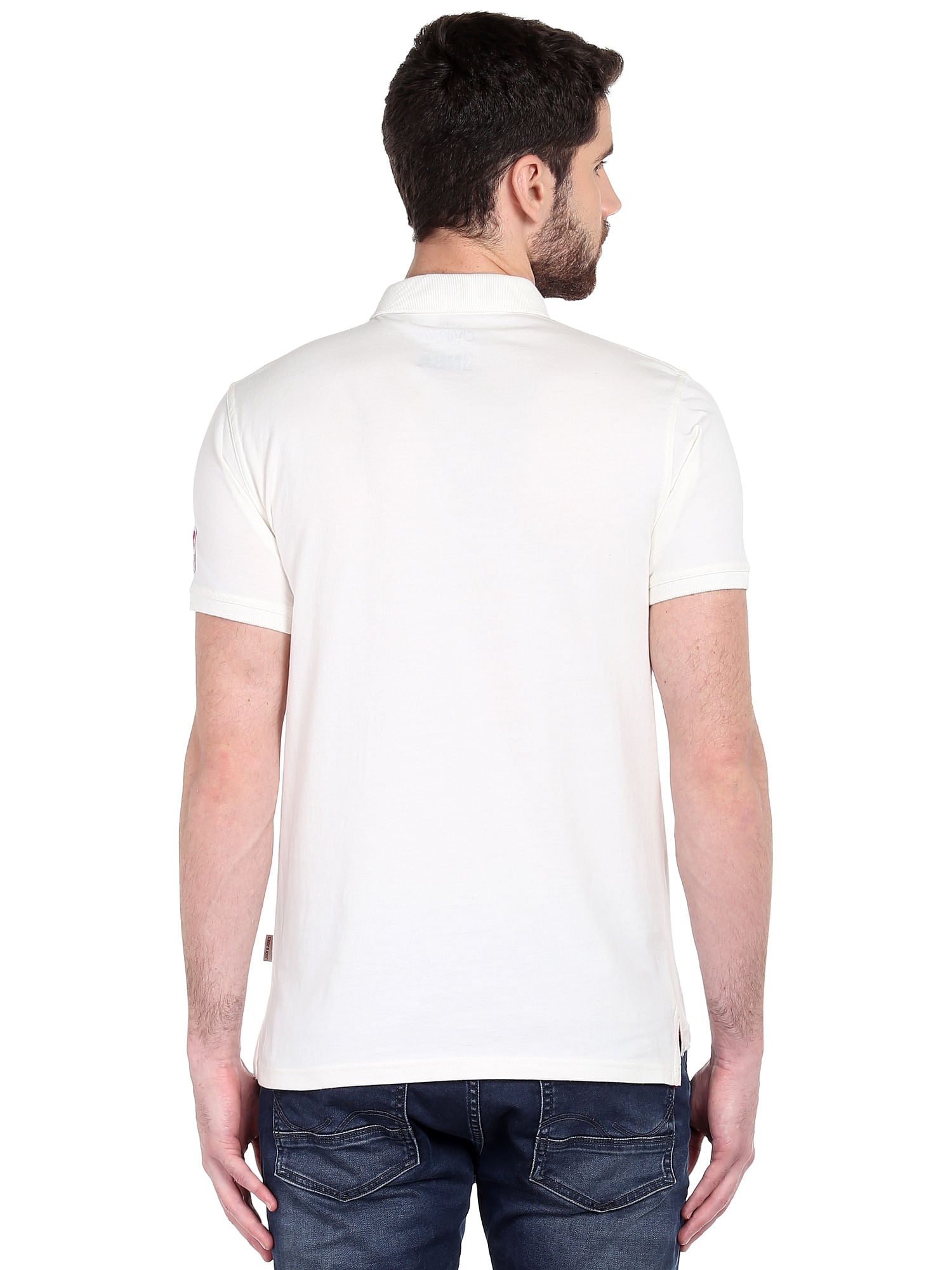 Chicago Bulls White Nba Polo T-Shirt