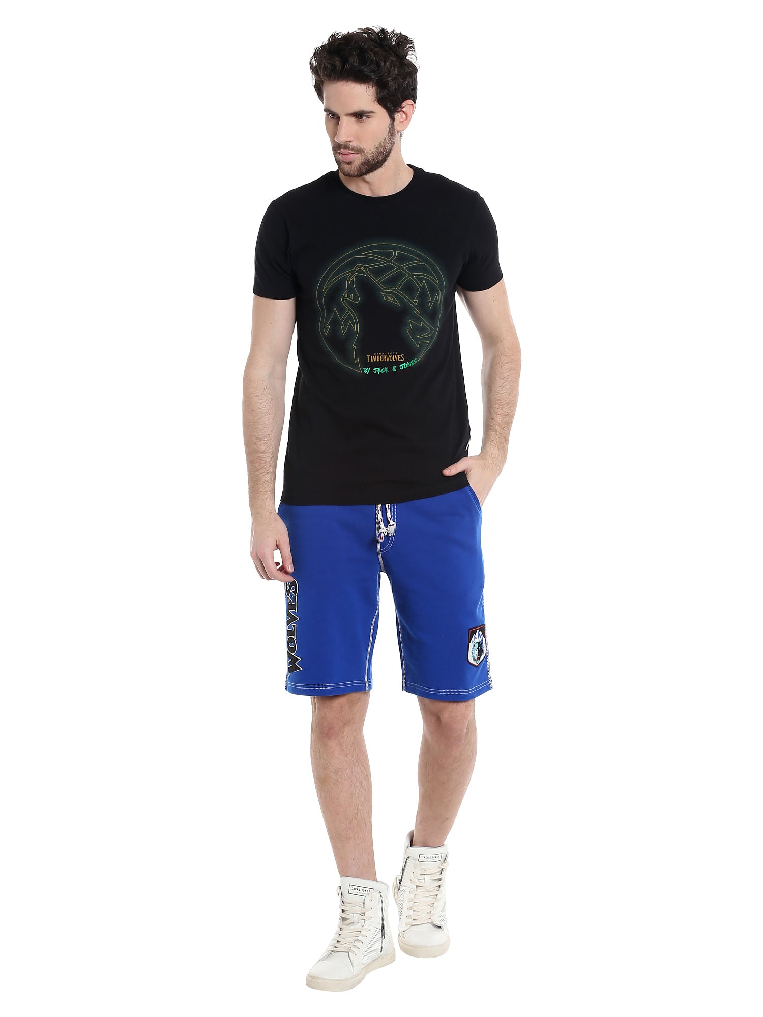 Timberwolves Blue Nba Shorts