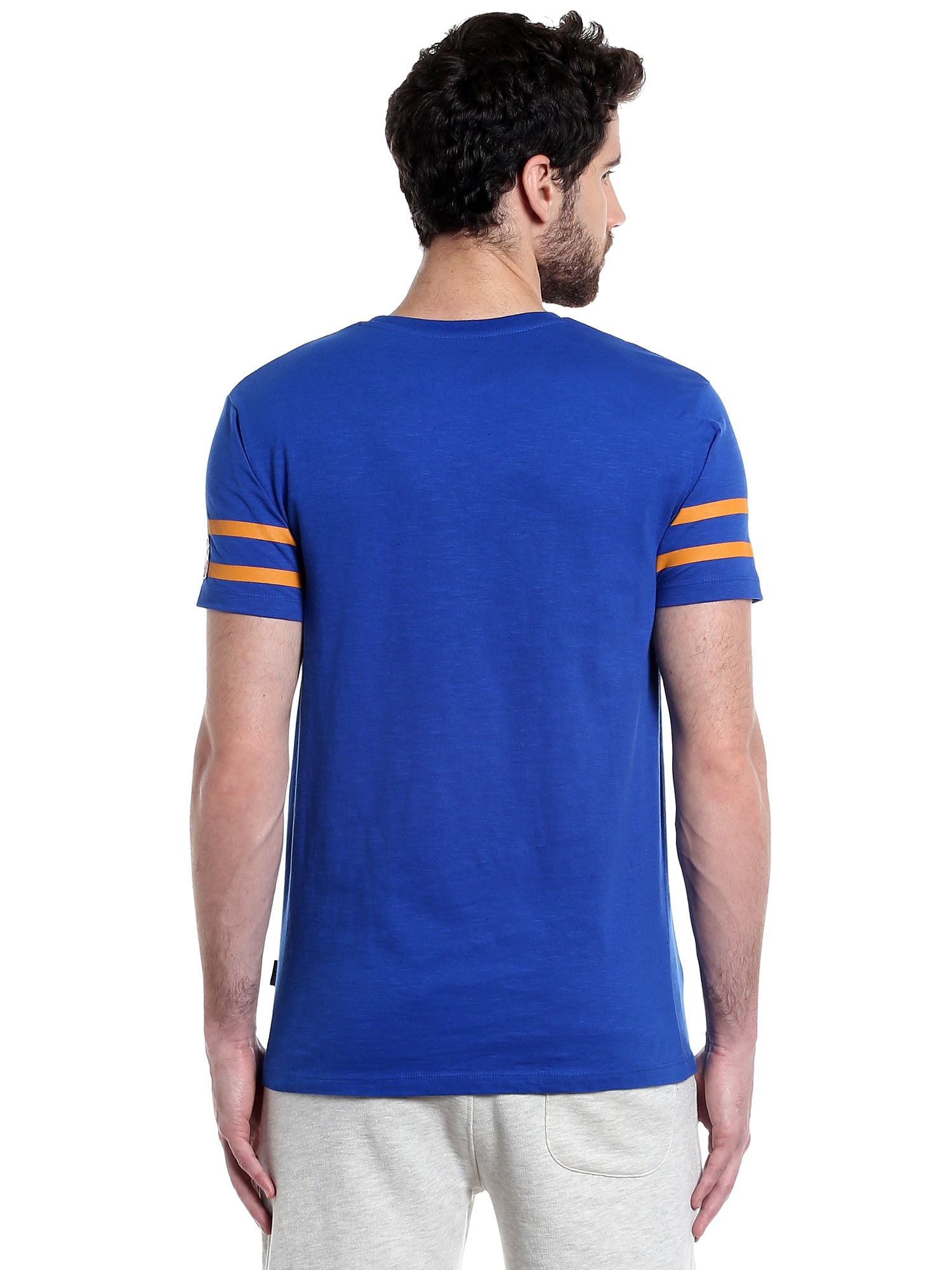 Golden State Warriors Blue Crew Neck Nba T-Shirt