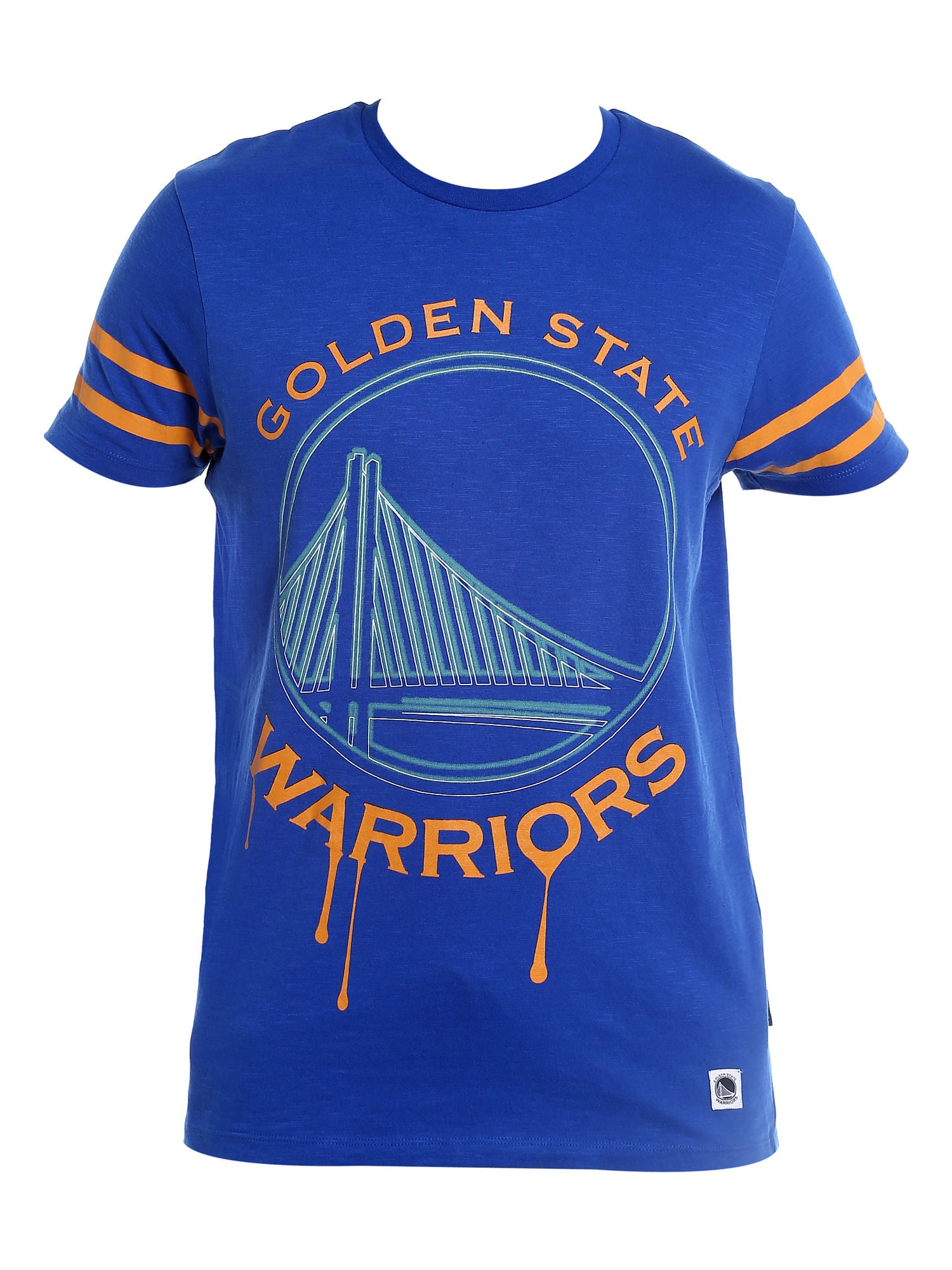 Golden State Warriors Blue Crew Neck Nba T-Shirt
