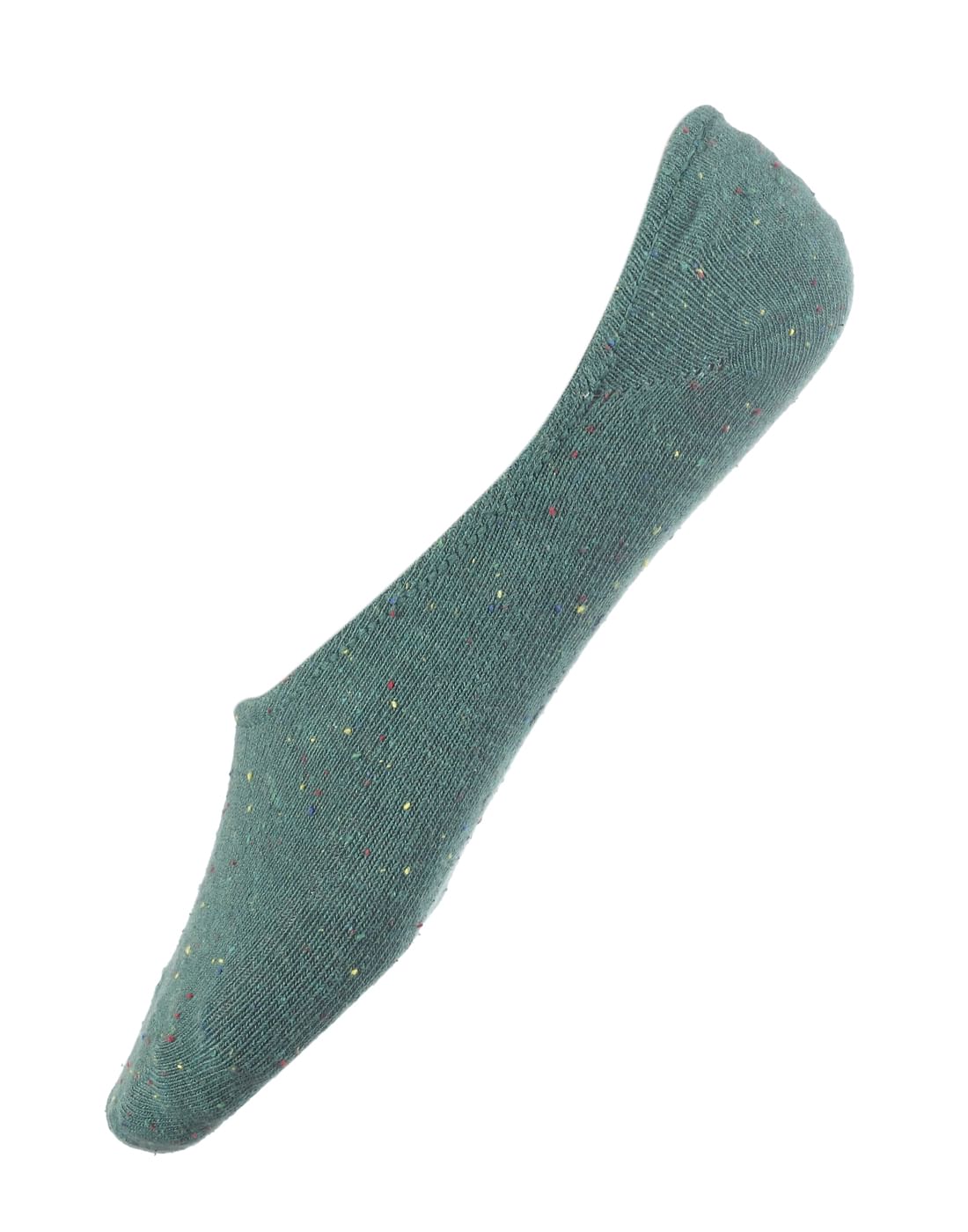 Green No Show Socks - ONE
