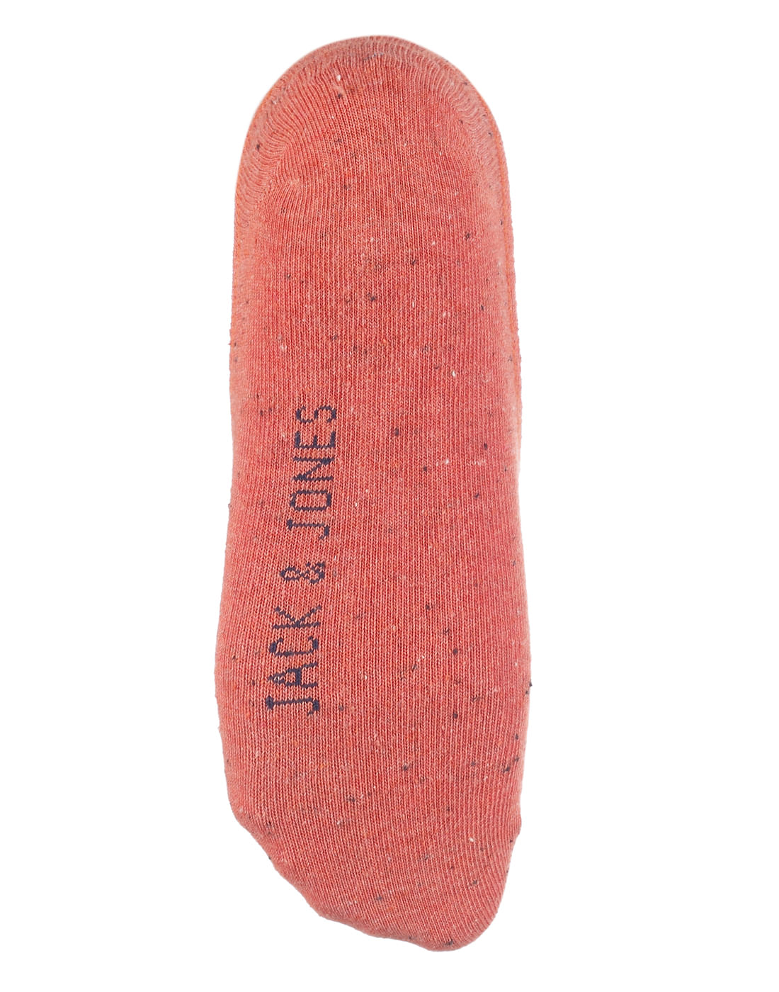 Orange No Show Socks