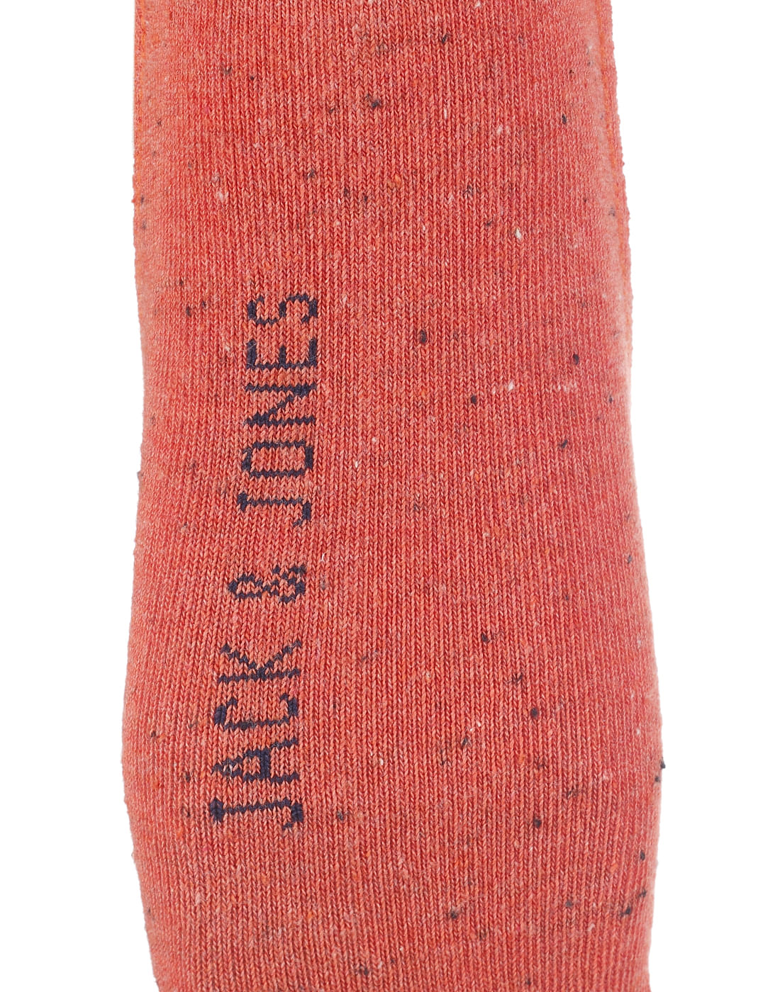 Orange No Show Socks