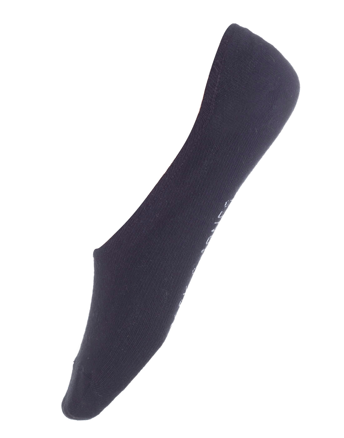 Black Logo Print Socks - ONE