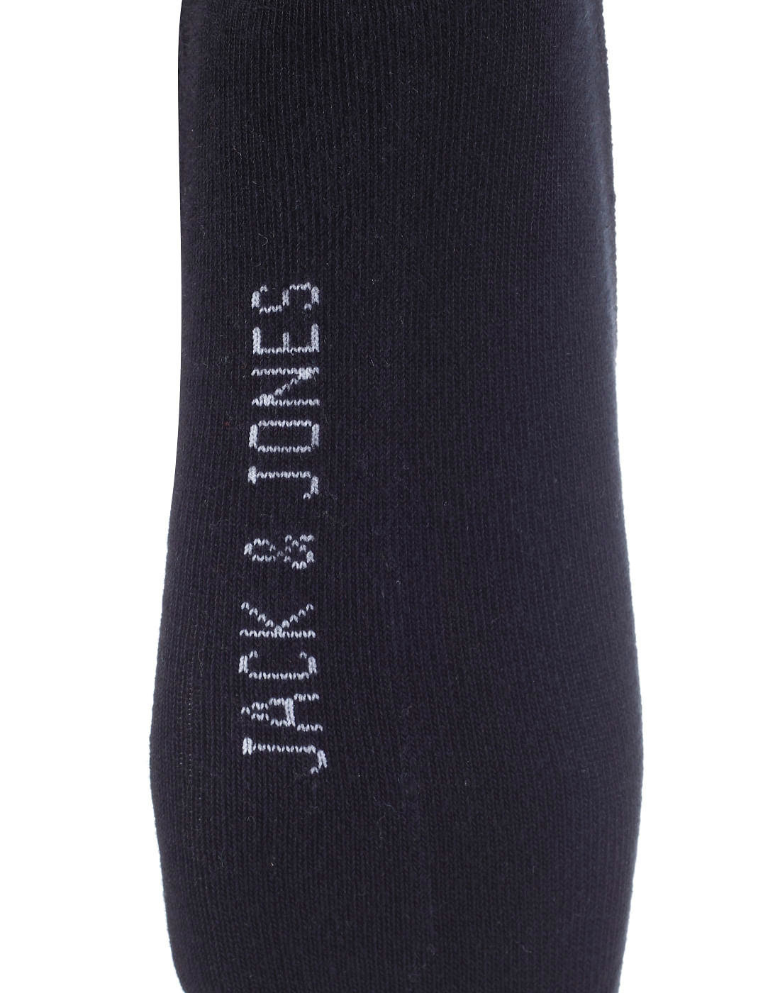 Black Logo Print Socks