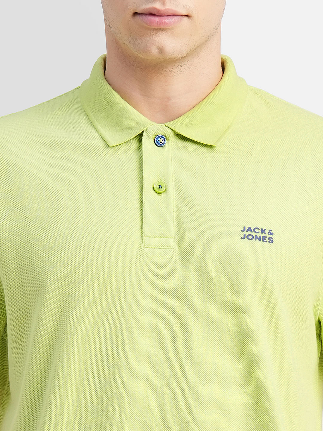 Green Polo Neck T-shirt