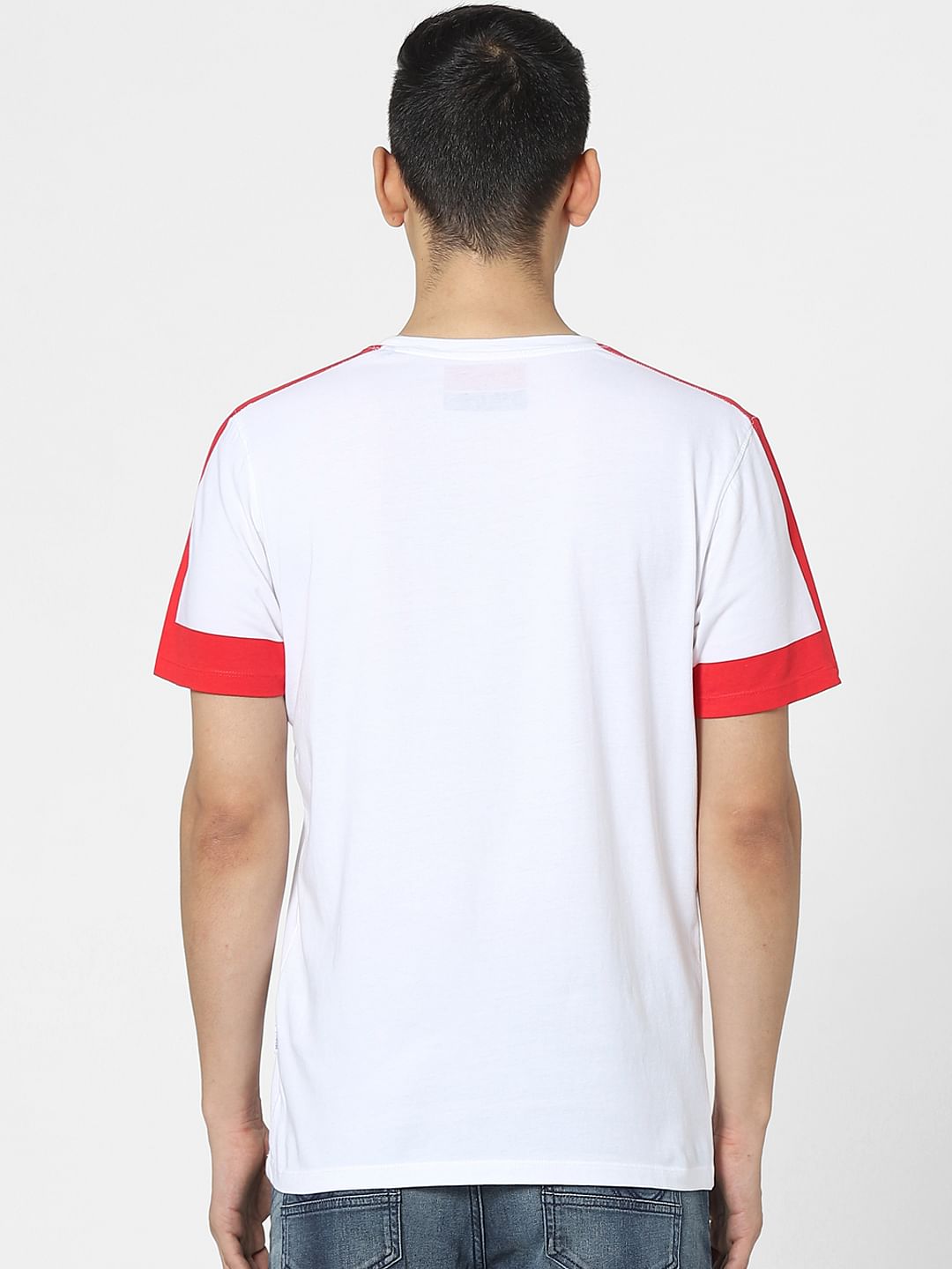 Coca Cola White Graphic Print Crew Neck T-shirt