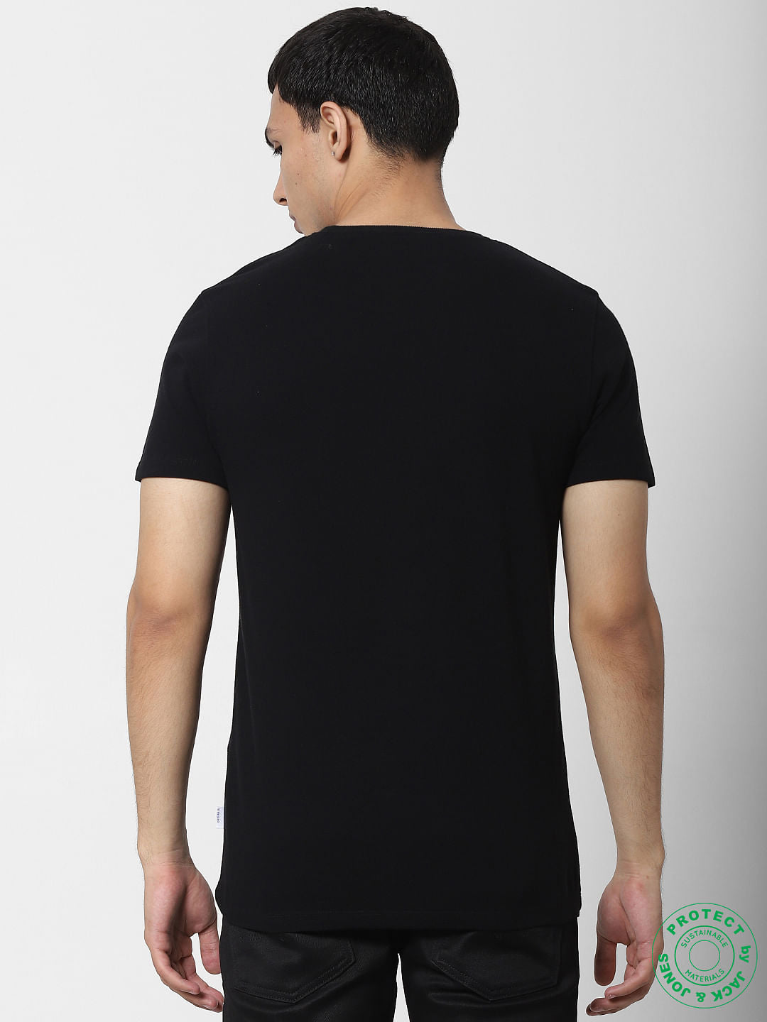 X PAC-MAN Black Logo Print Crew Neck T-shirt