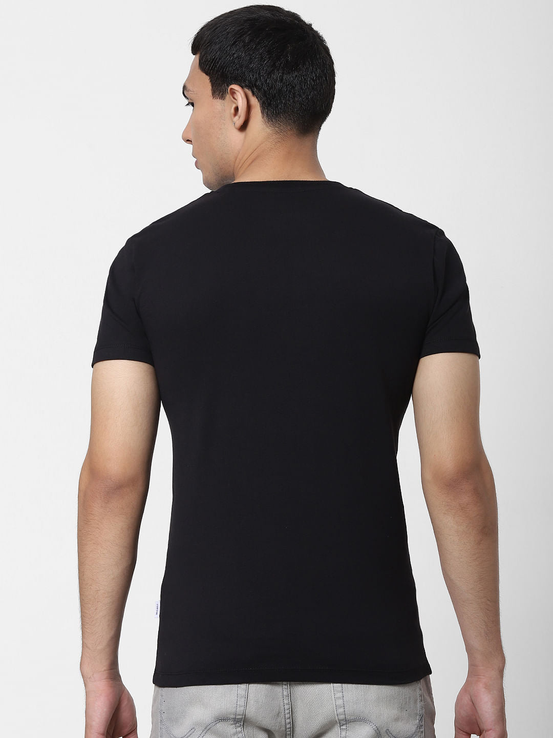X PAC-MAN Black Graphic Print Crew Neck T-shirt