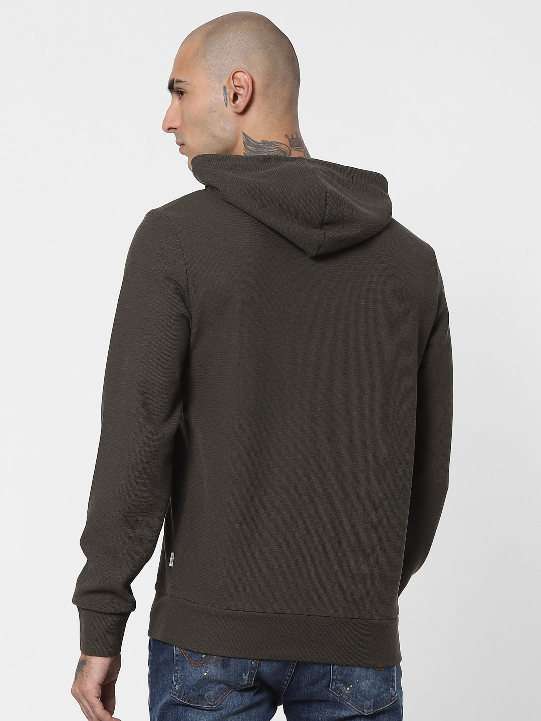 Green Hooded Sweatshirt