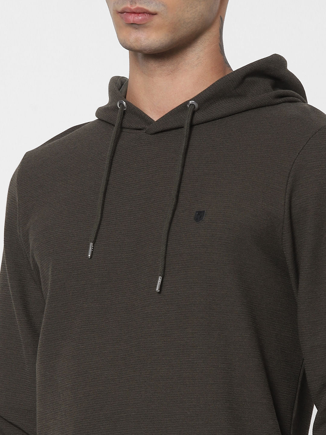 Green Hooded Sweatshirt