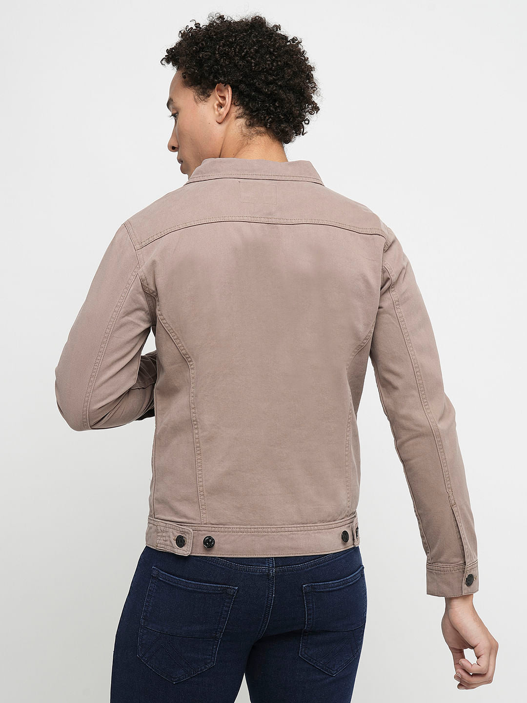 PRODUKT by JACK&JONES Grey Cotton Denim Jacket