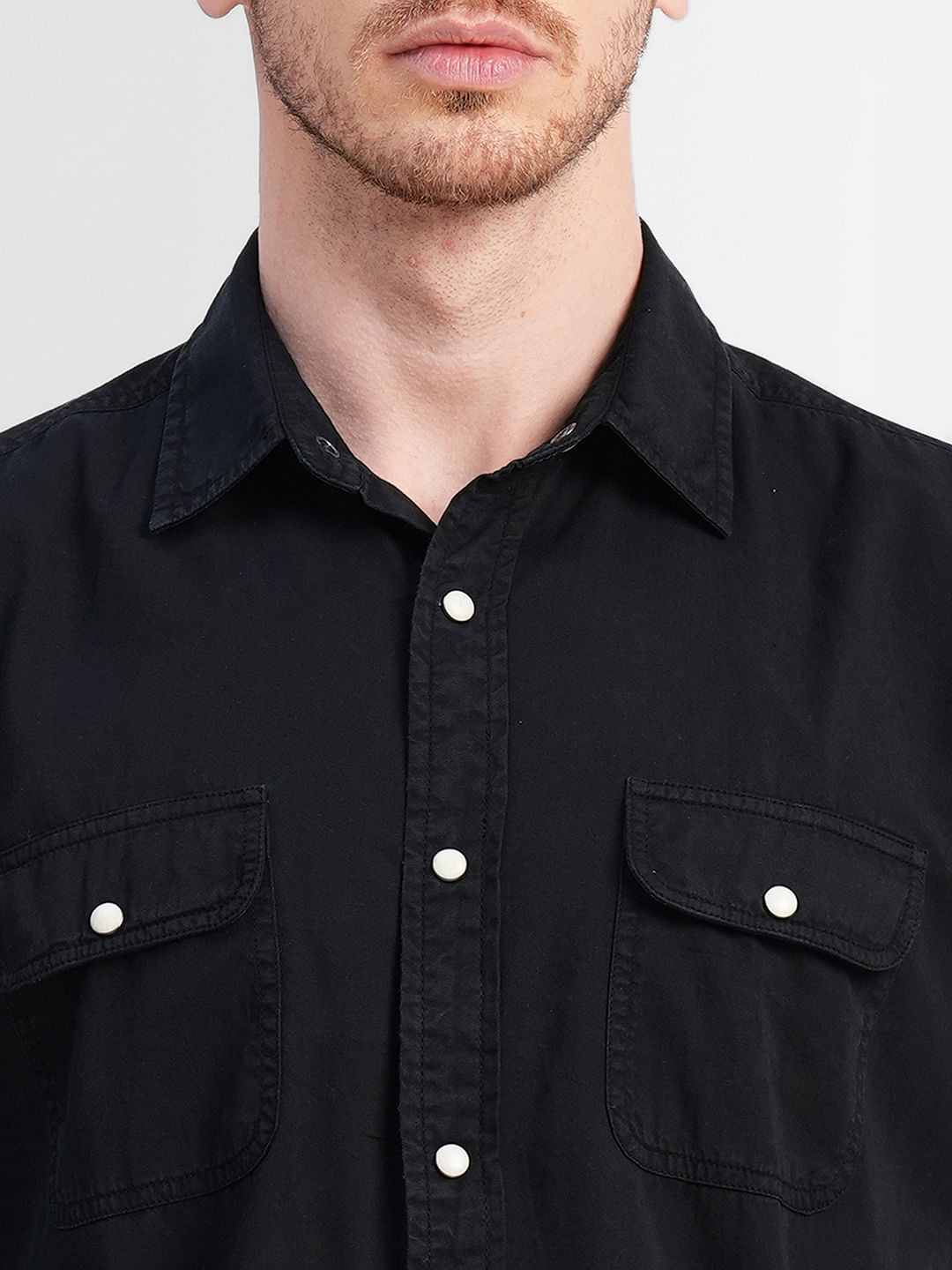 Black Full Sleeves Shirt