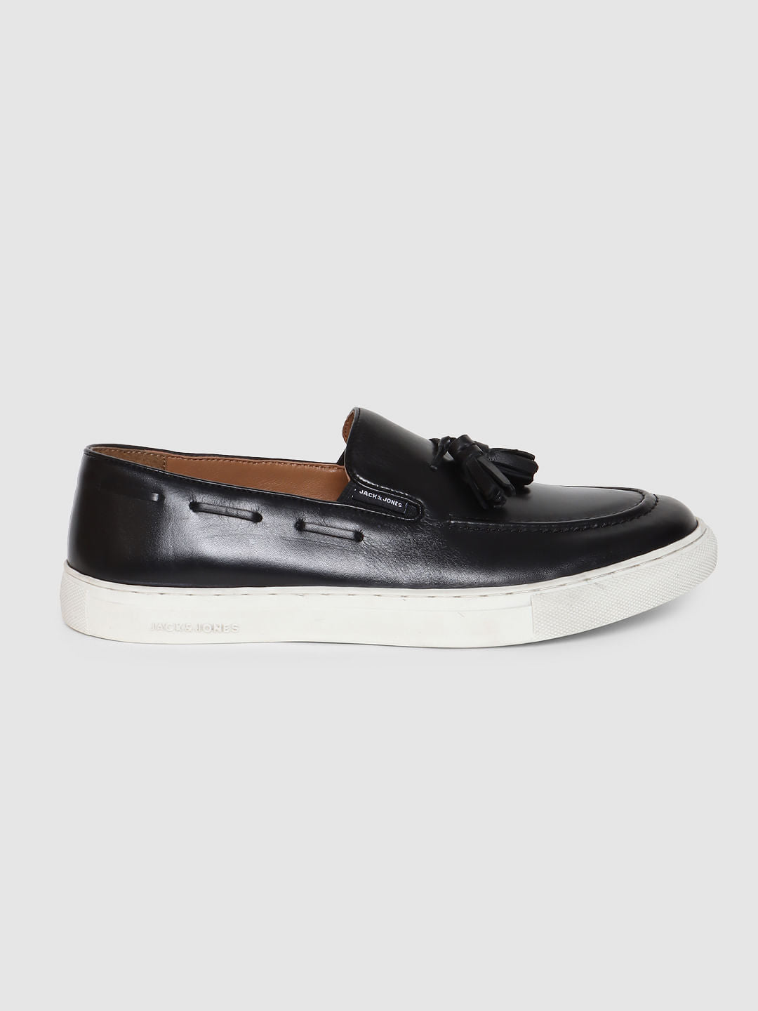 Black Tassel Loafers - 6