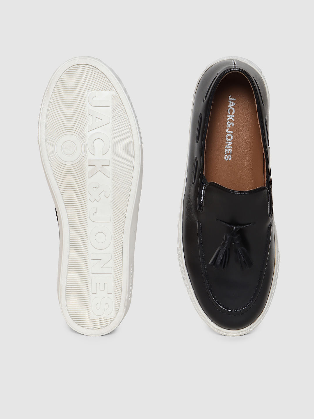 Black Tassel Loafers