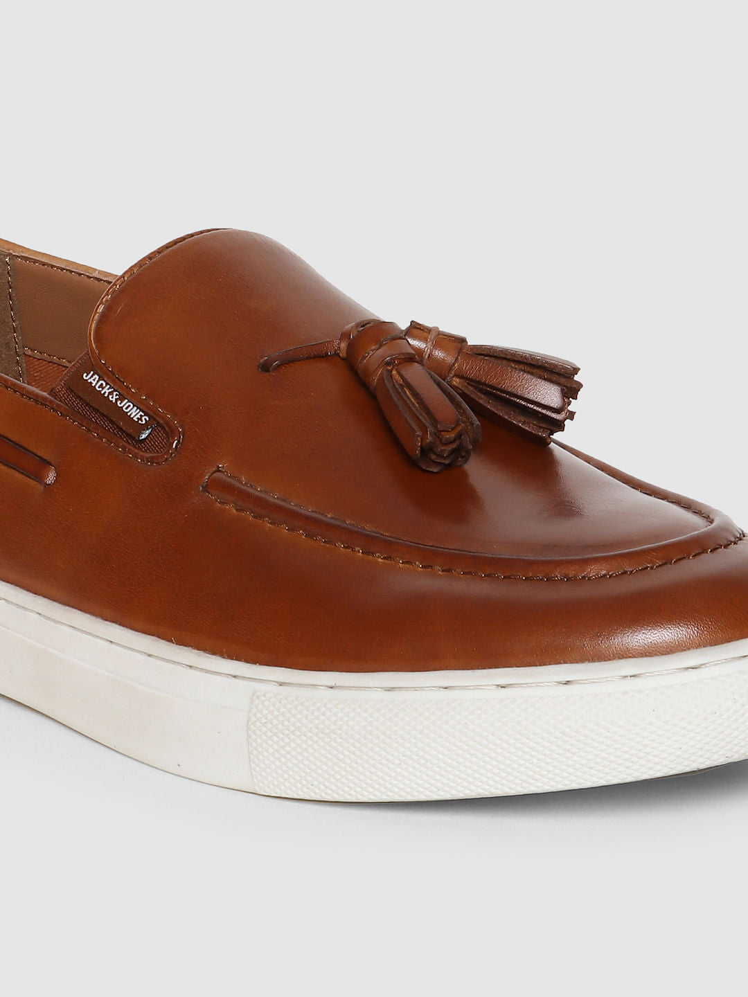 Brown Tassel Loafers