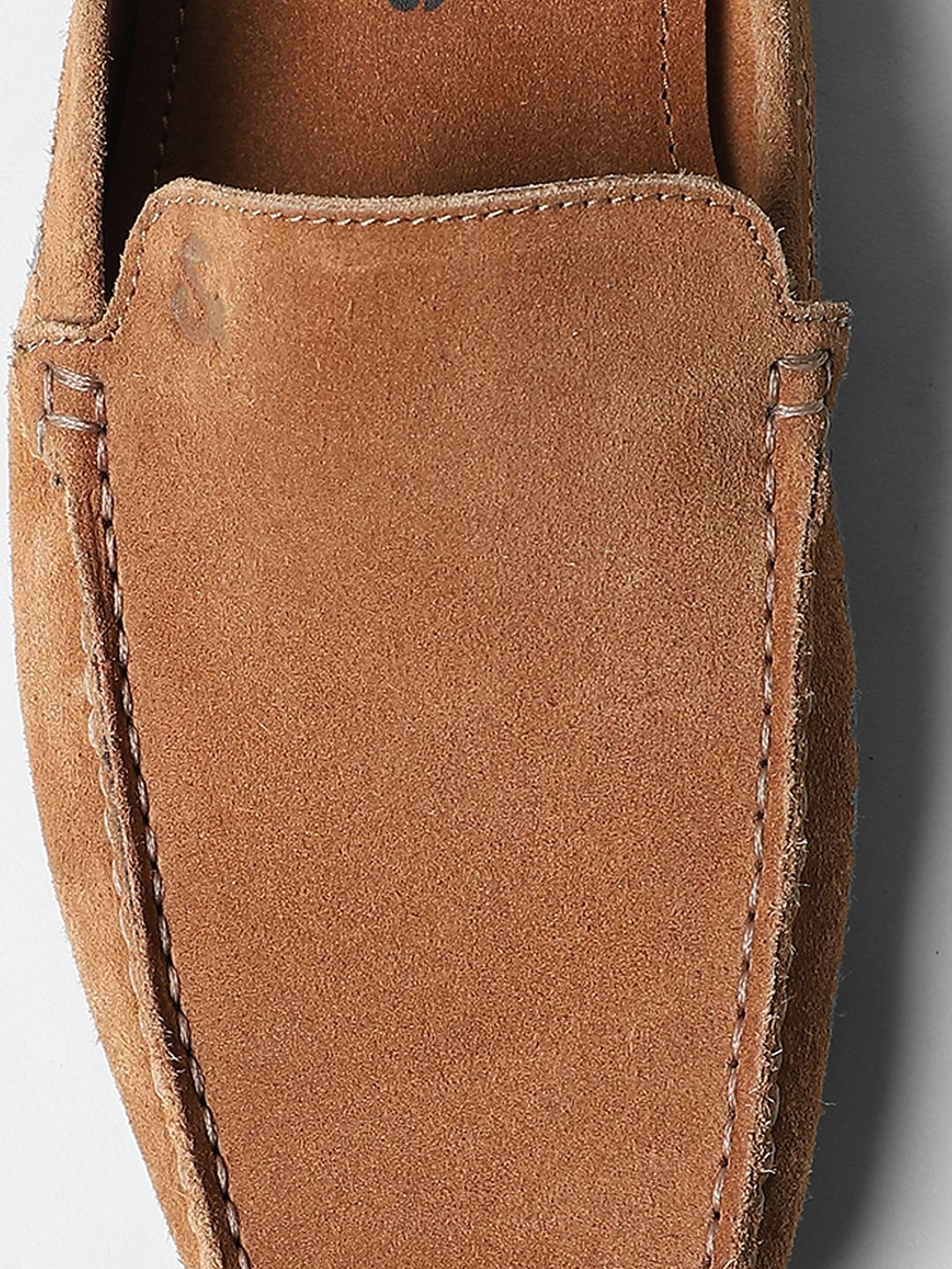 Brown Suede Loafers