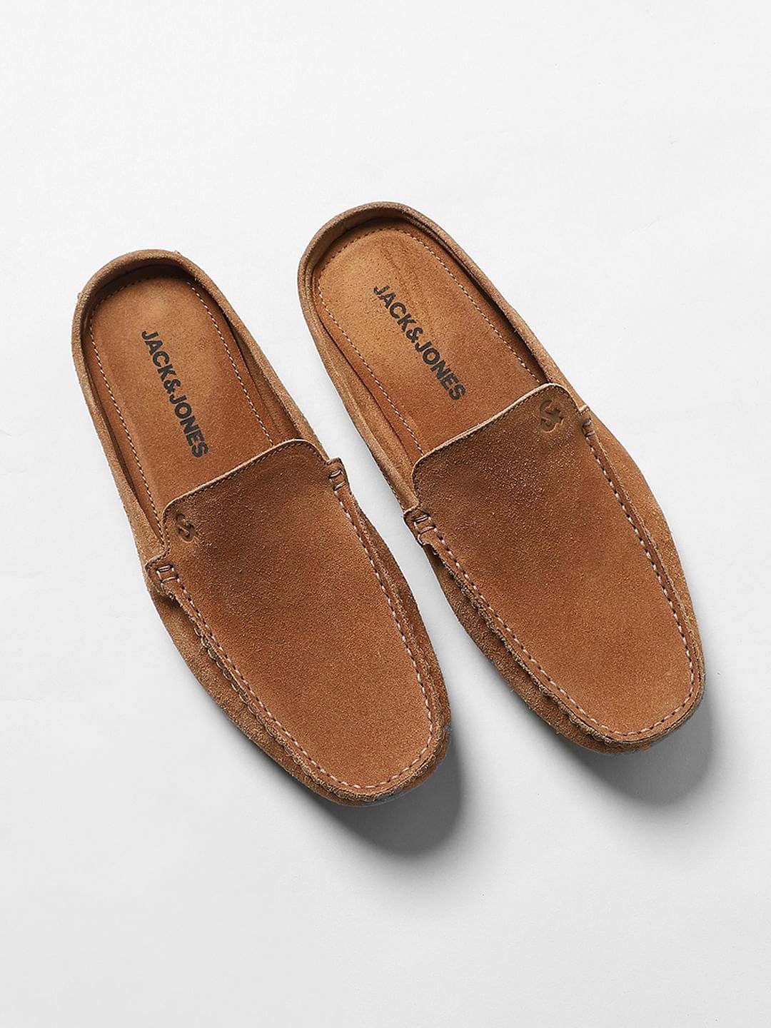 Brown Suede Loafers