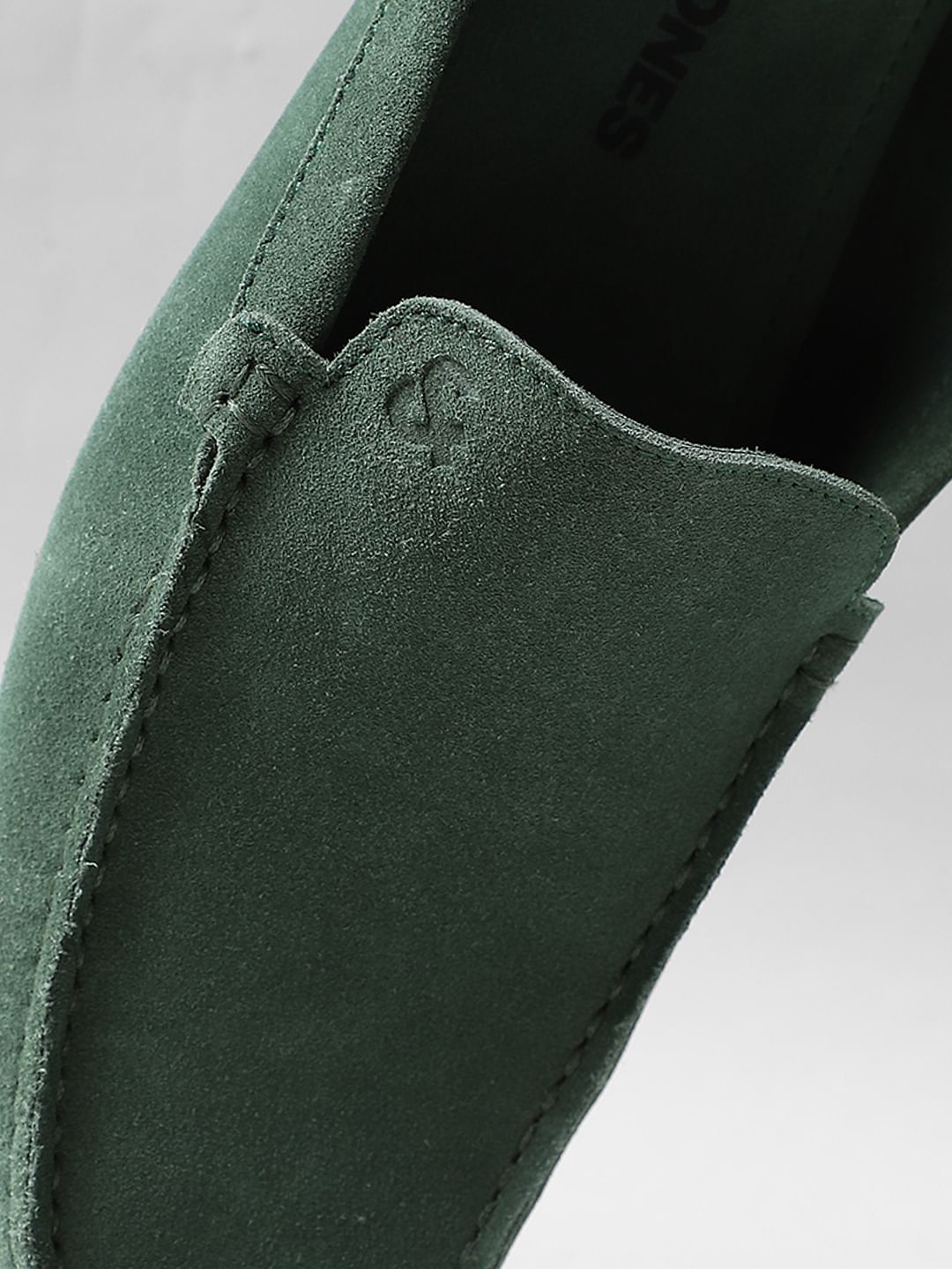 Green Suede Loafers