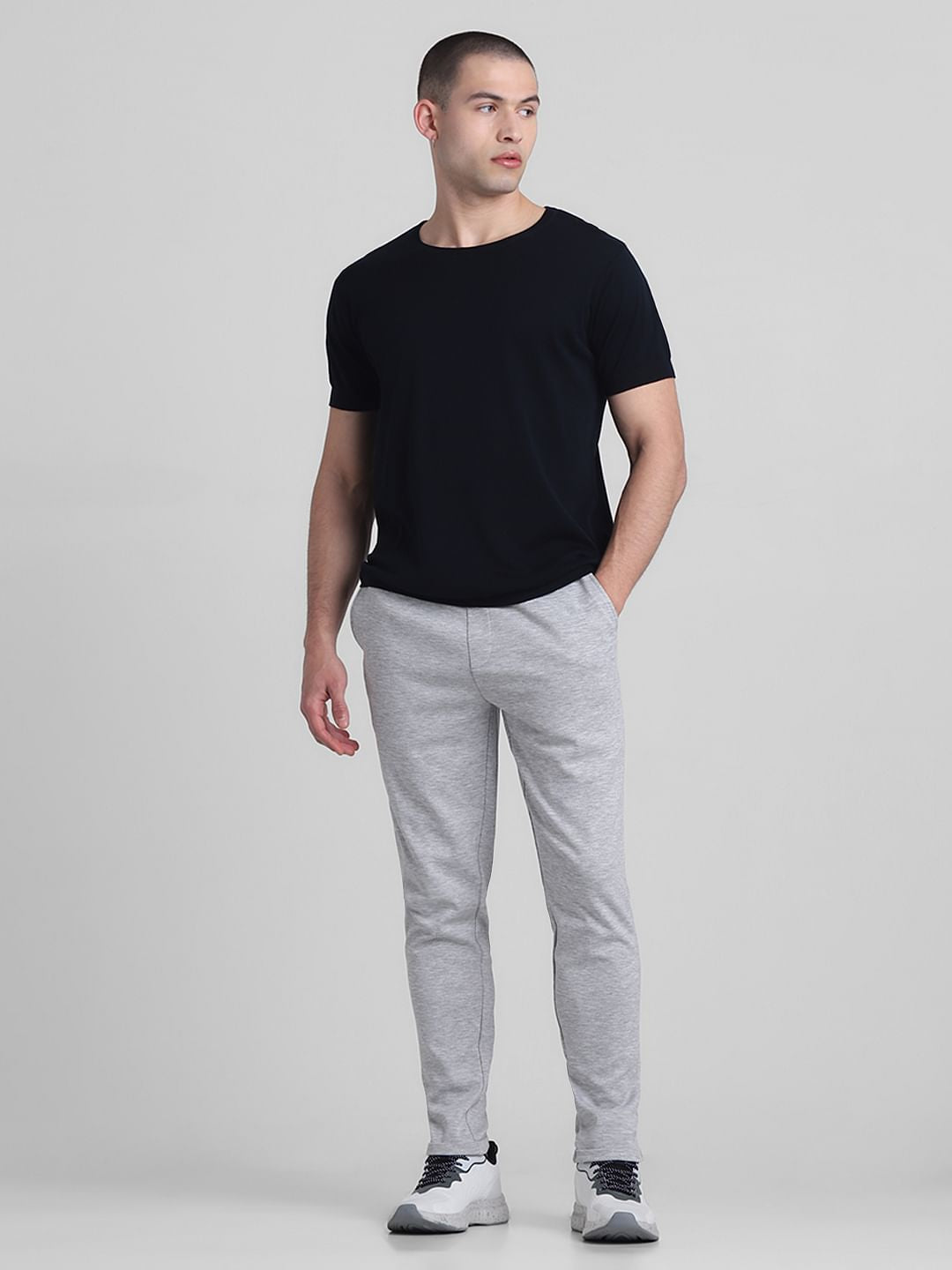 Navy Blue Crew Neck T-shirt