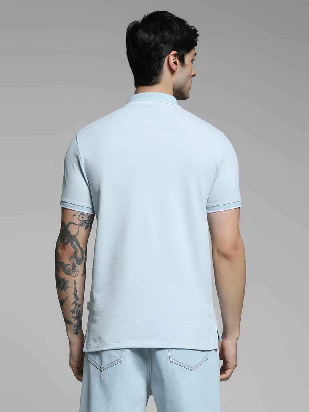 未使用】gypsohila ☆ Frank Polo Men's Premium Stitchless Polo T