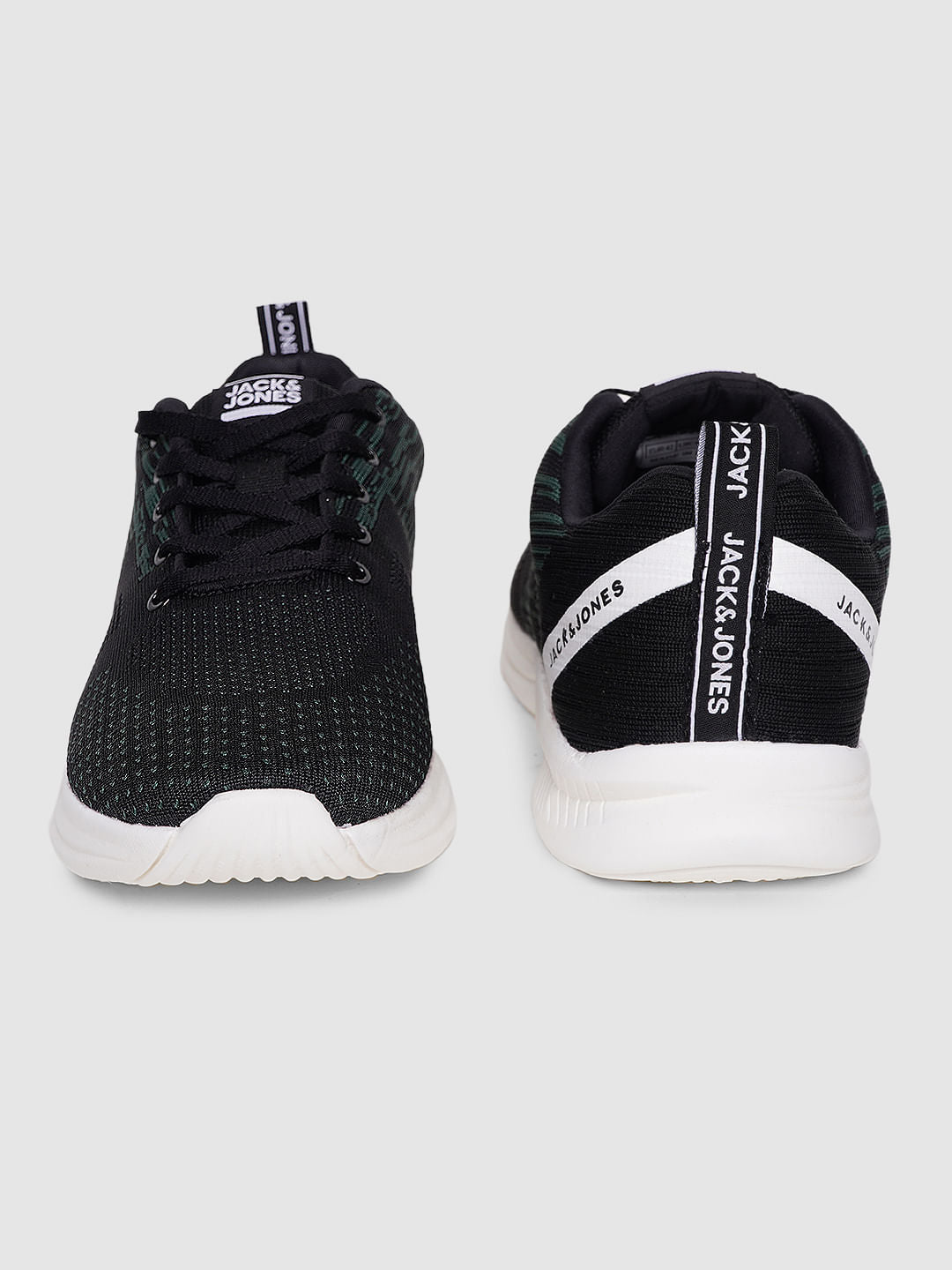 Black Lace Up Sneakers