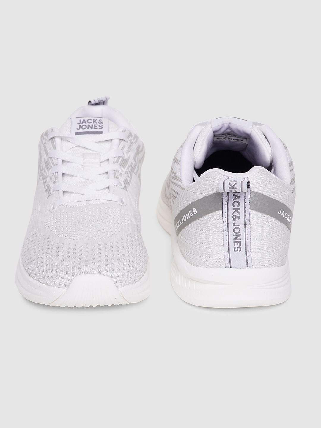 White Lace Up Sneakers