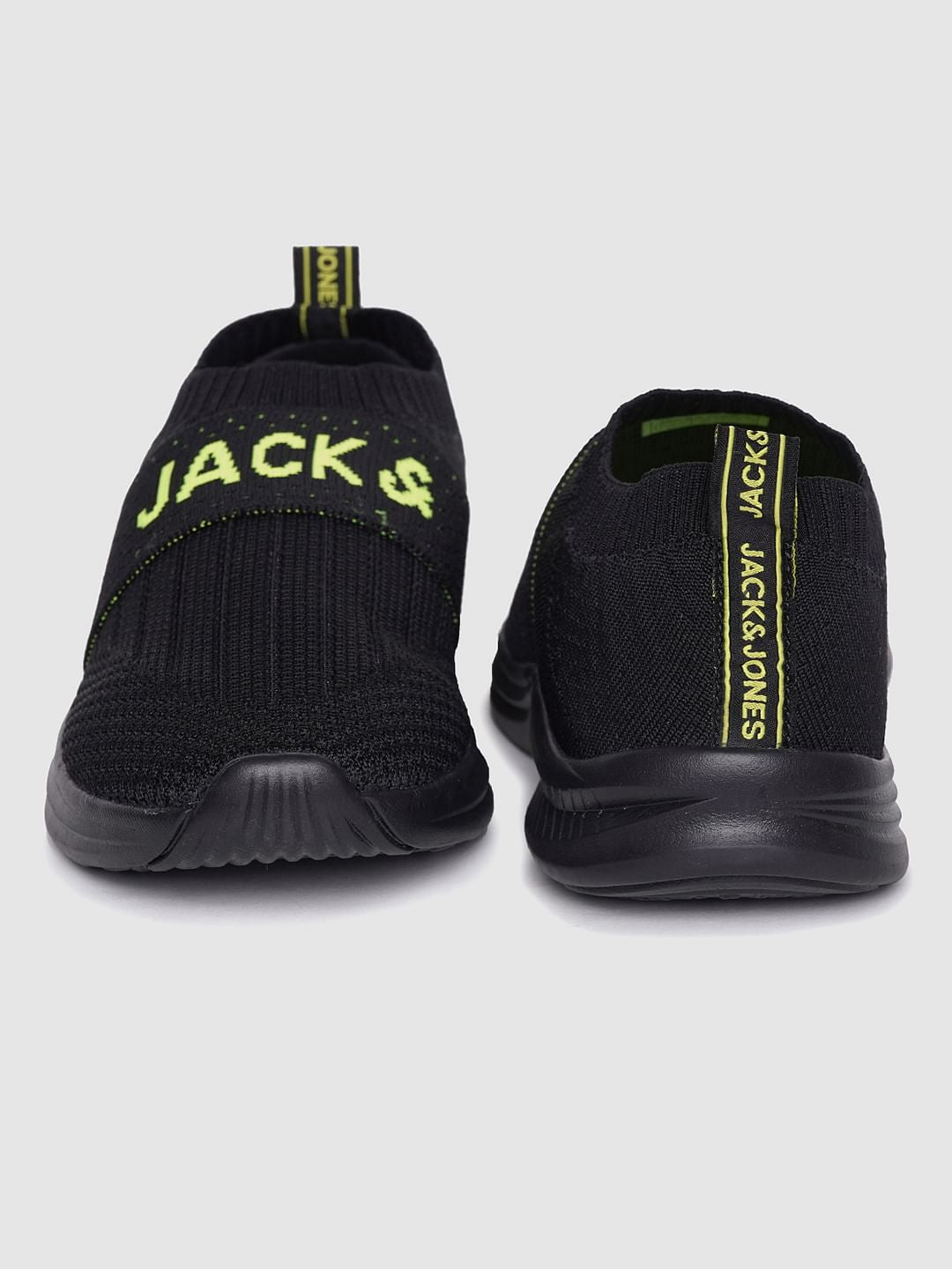 Black Slip On Sneakers