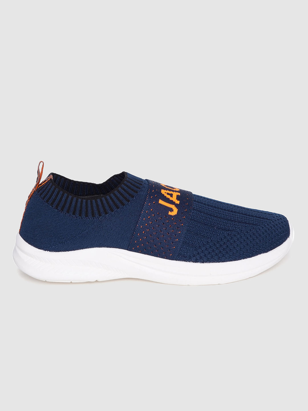 Blue Slip On Sneakers - 6