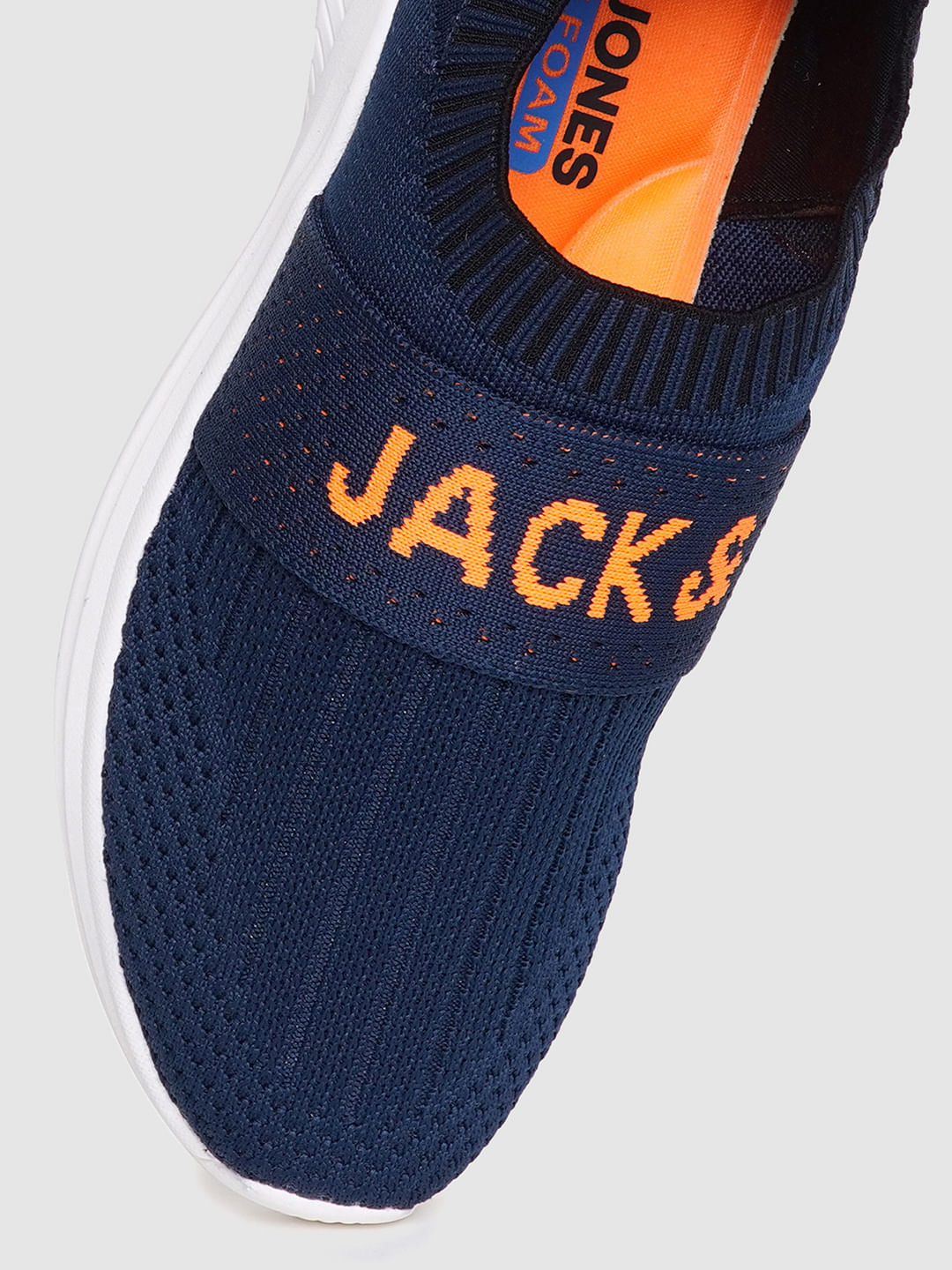 Blue Slip On Sneakers
