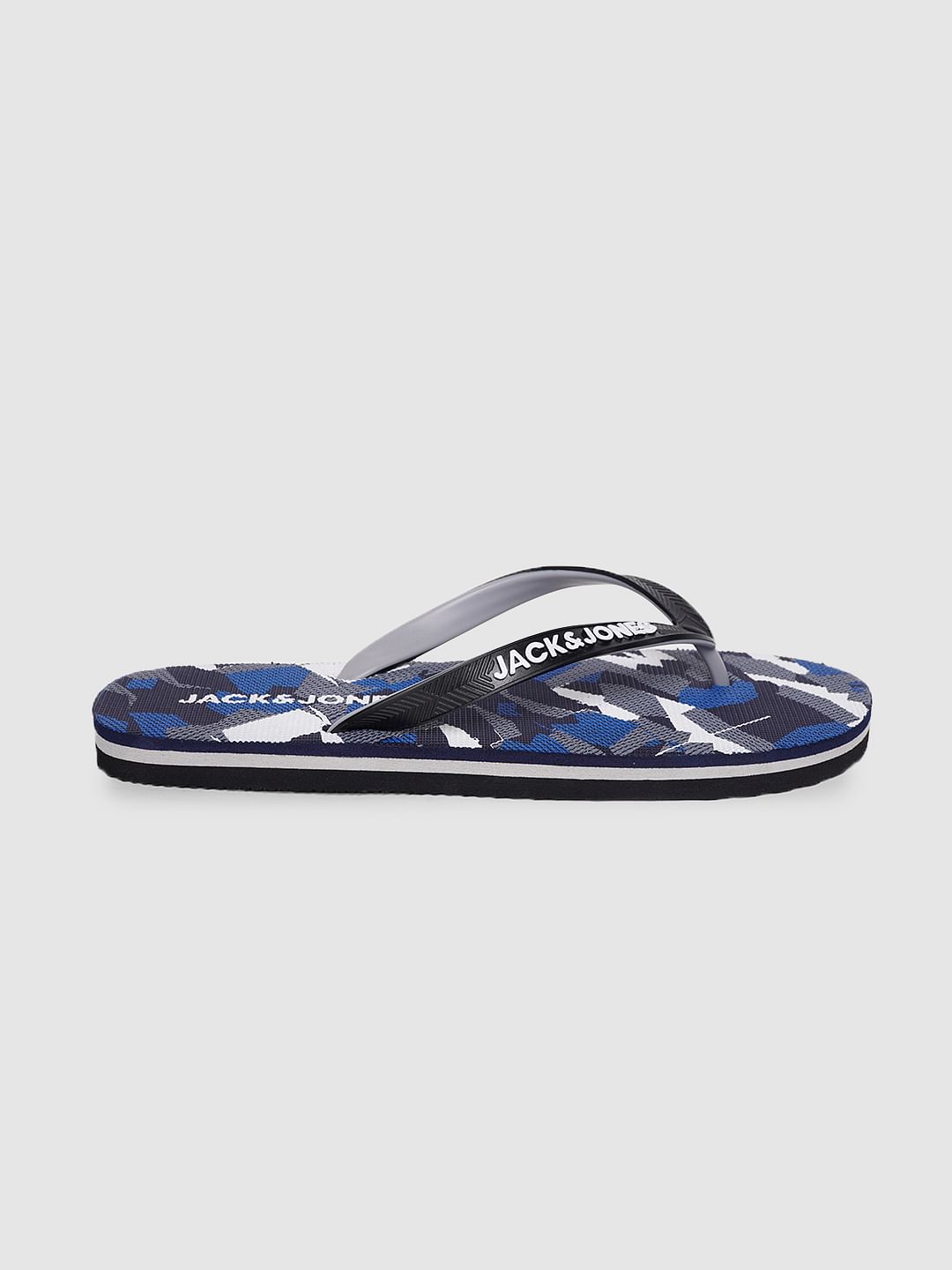 Blue Camo Flip Flops