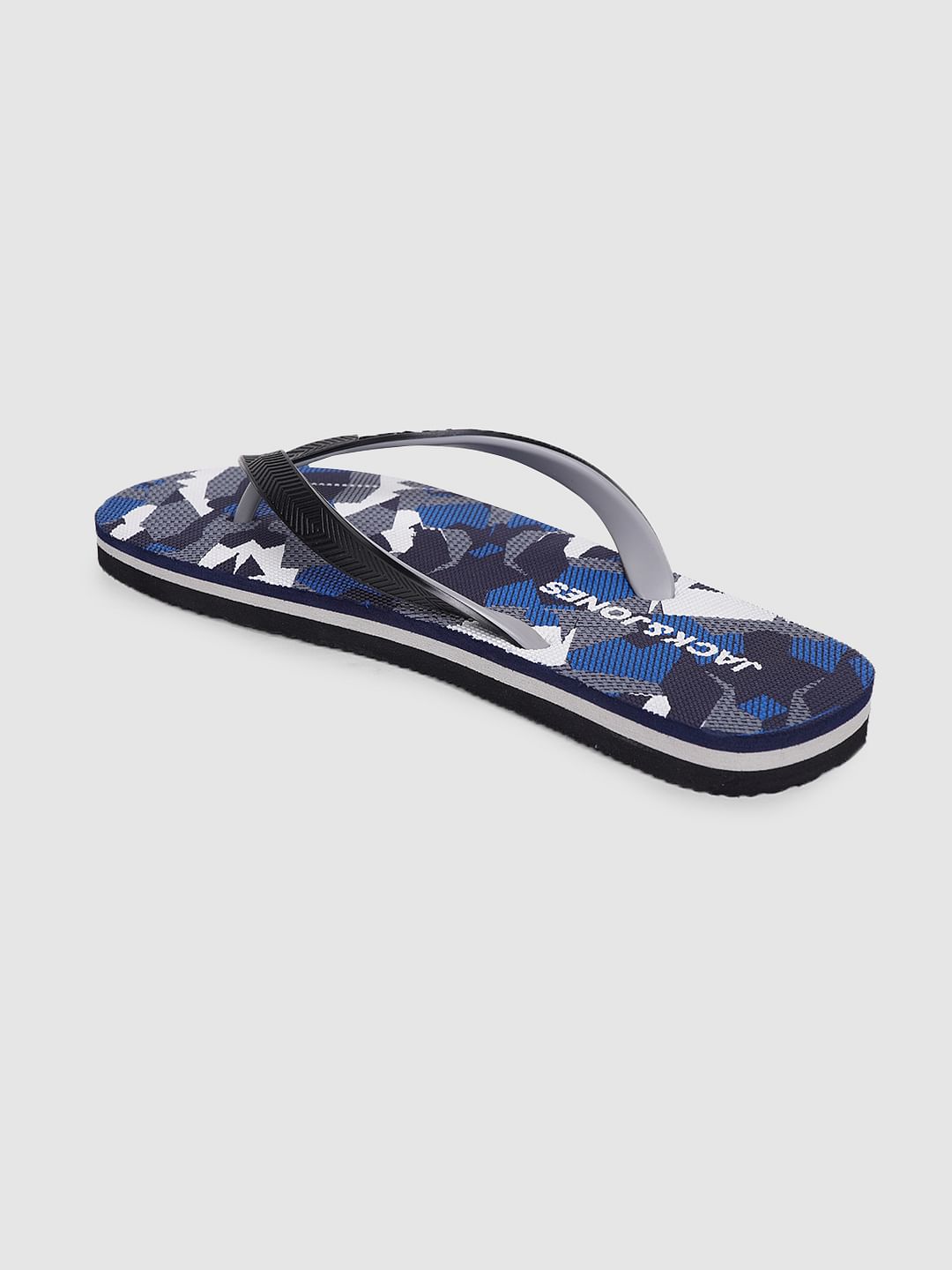 Blue Camo Flip Flops