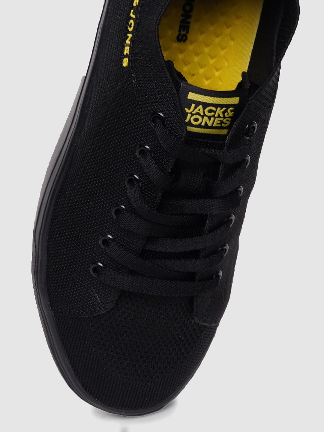 Black Lace Up Sneakers