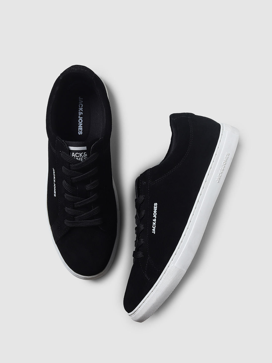Black Logo Detail Sneakers