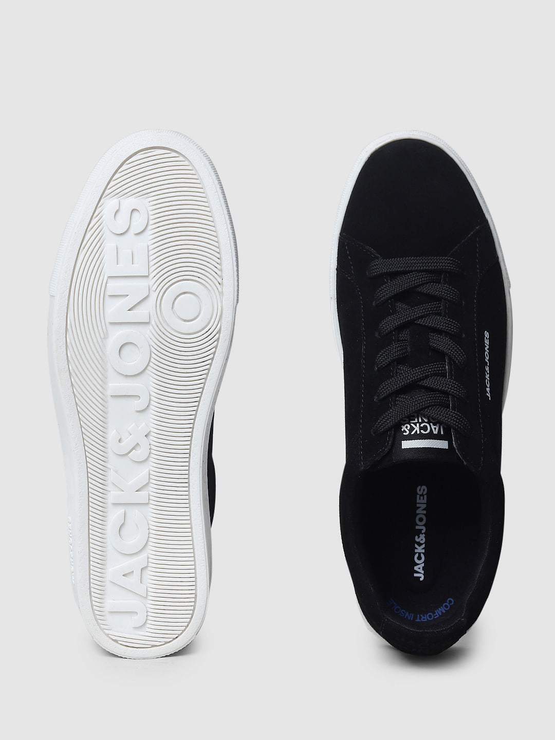 Black Logo Detail Sneakers