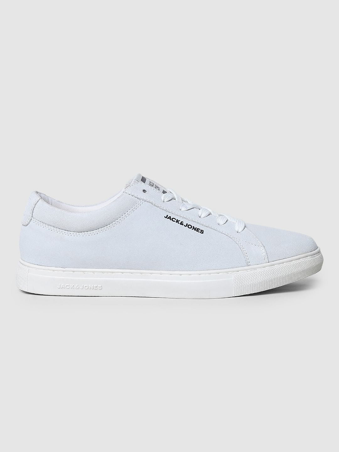 White Logo Detail Sneakers