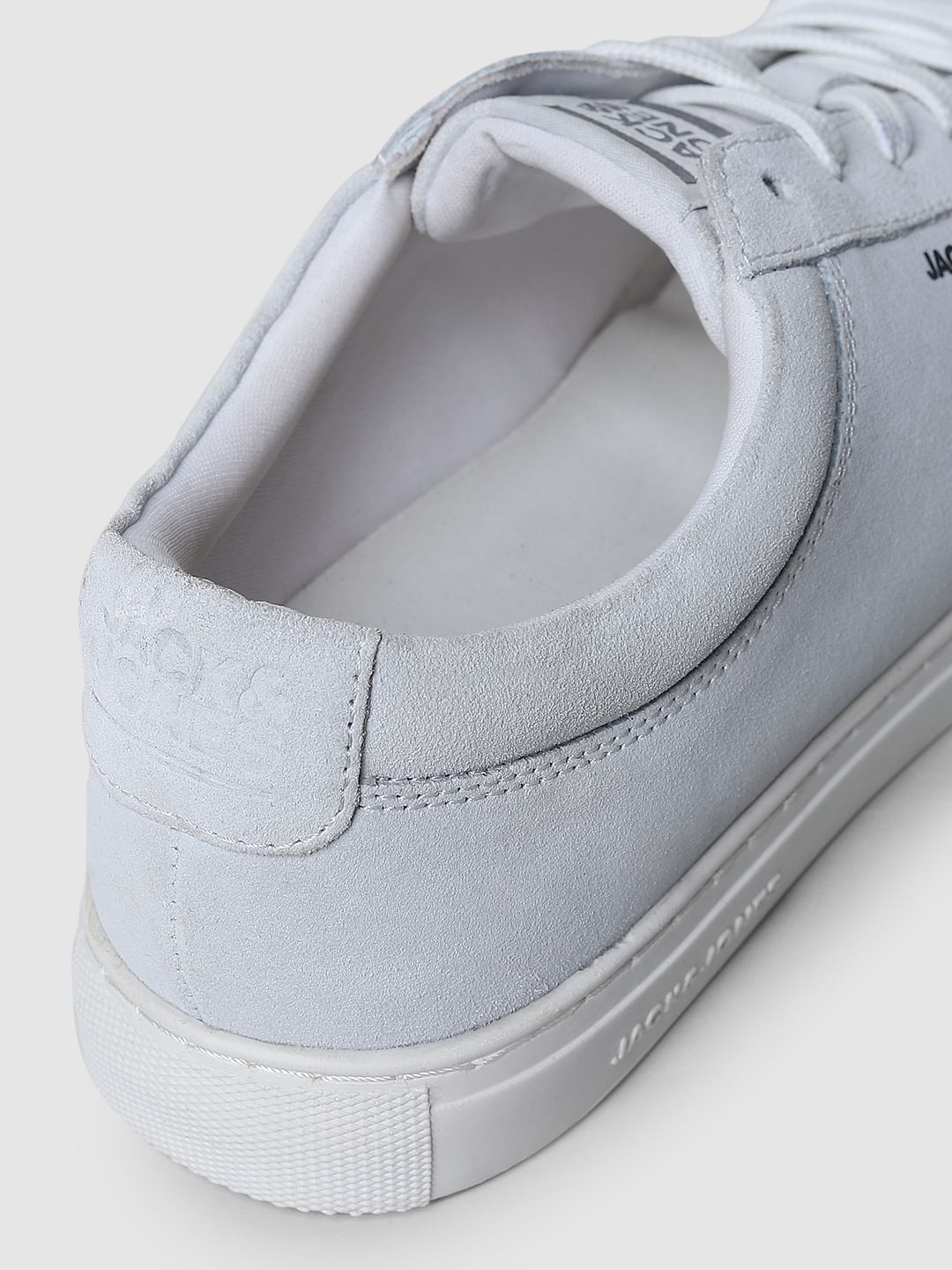 White Logo Detail Sneakers