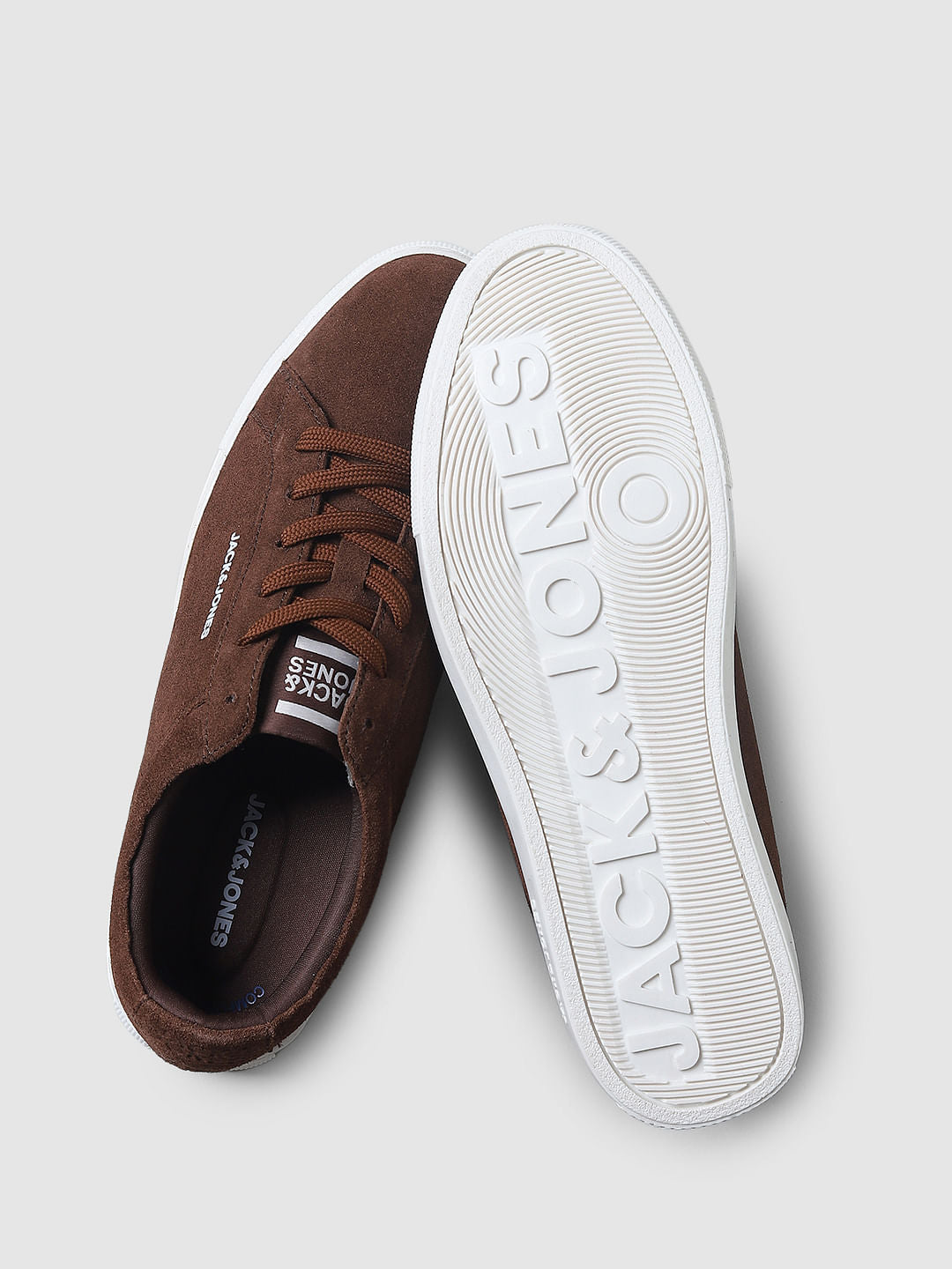 Brown Logo Detail Sneakers