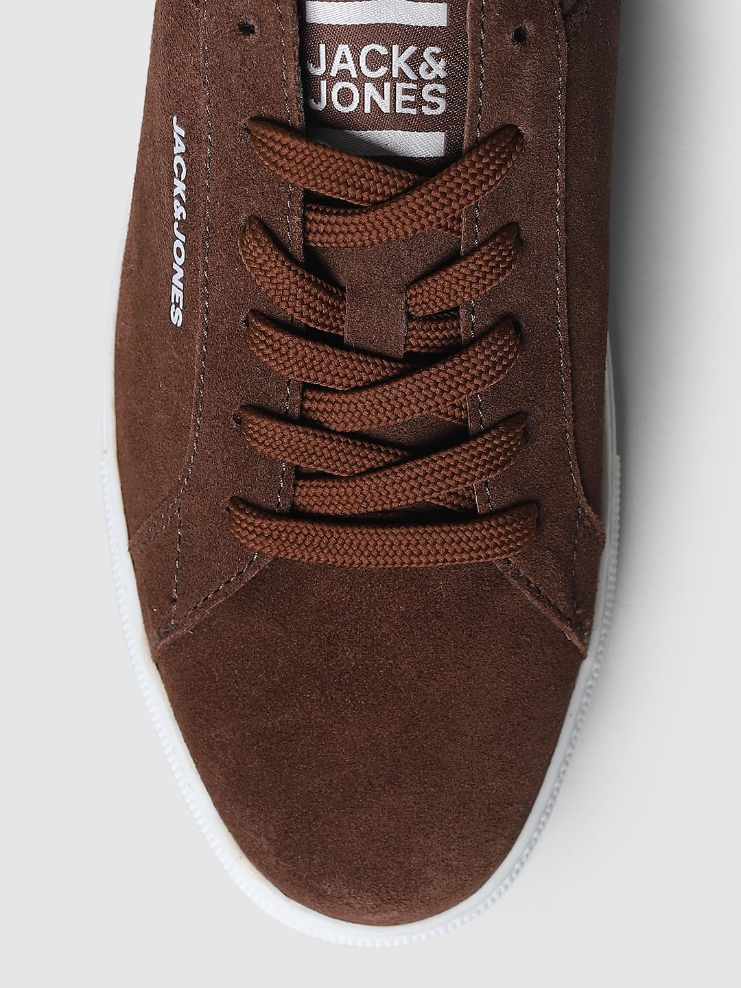 Brown Logo Detail Sneakers