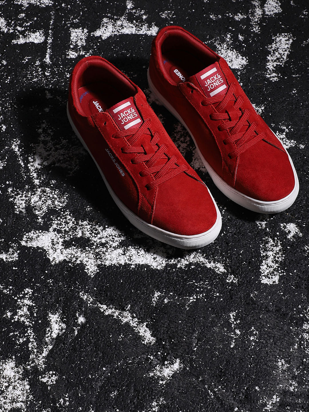 Red Logo Detail Sneakers - 6